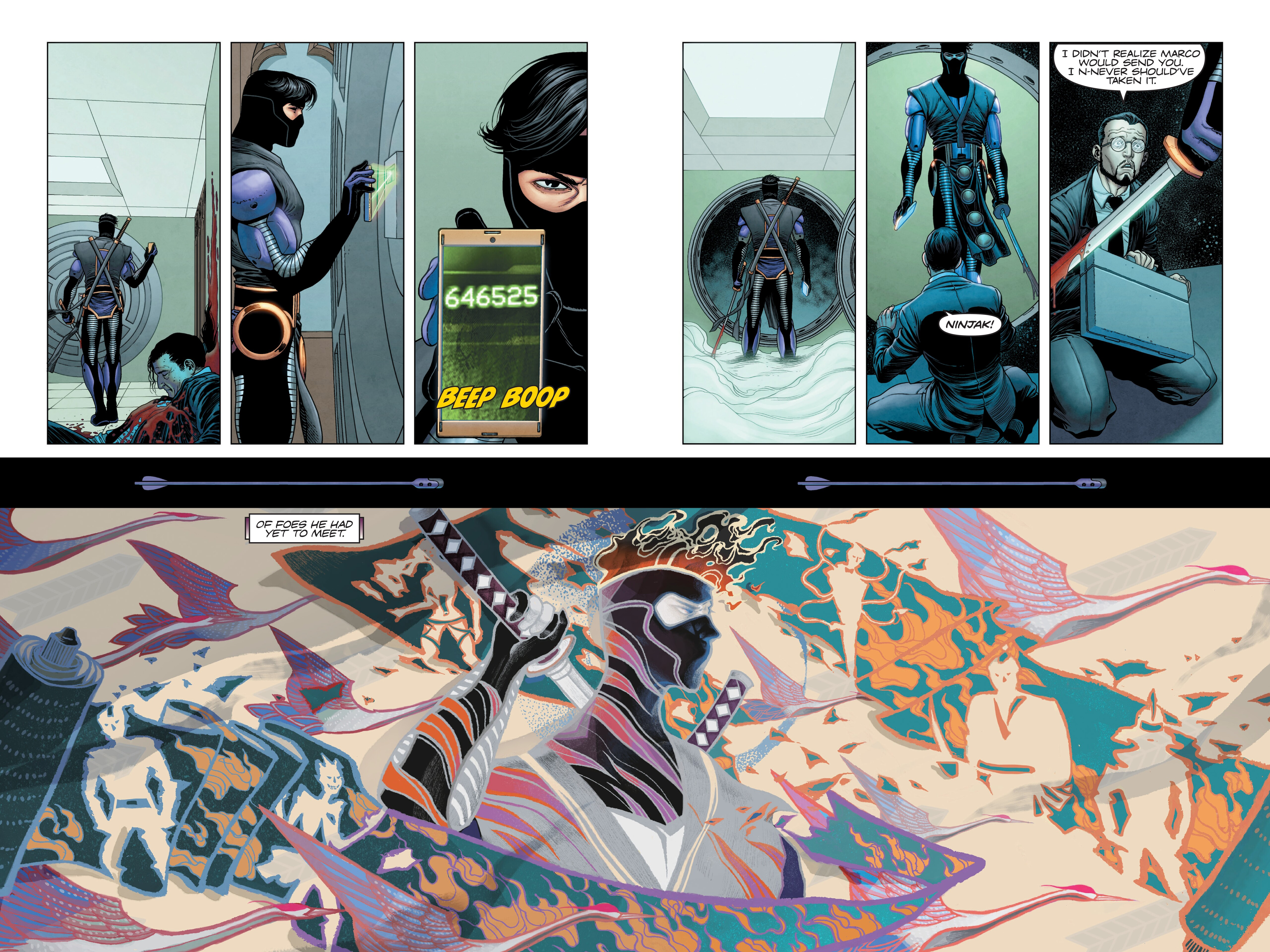 Read online Ninjak (2015) comic -  Issue # _Deluxe Edition 2 (Part 5) - 43