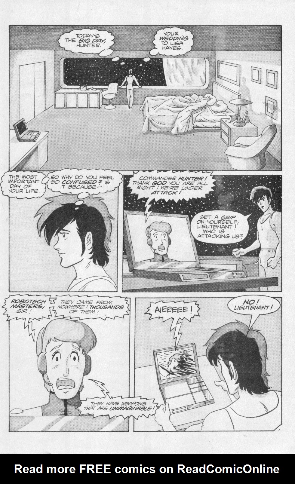 Read online Robotech II: The Sentinels comic -  Issue # _Wedding Special 1 - 3