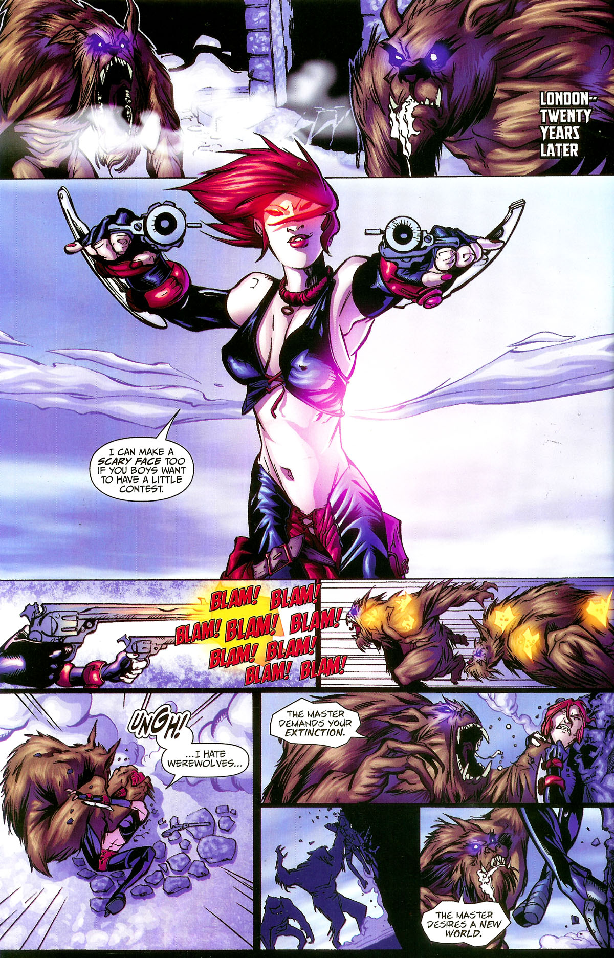 Read online BloodRayne: Lycan Rex comic -  Issue # Full - 6