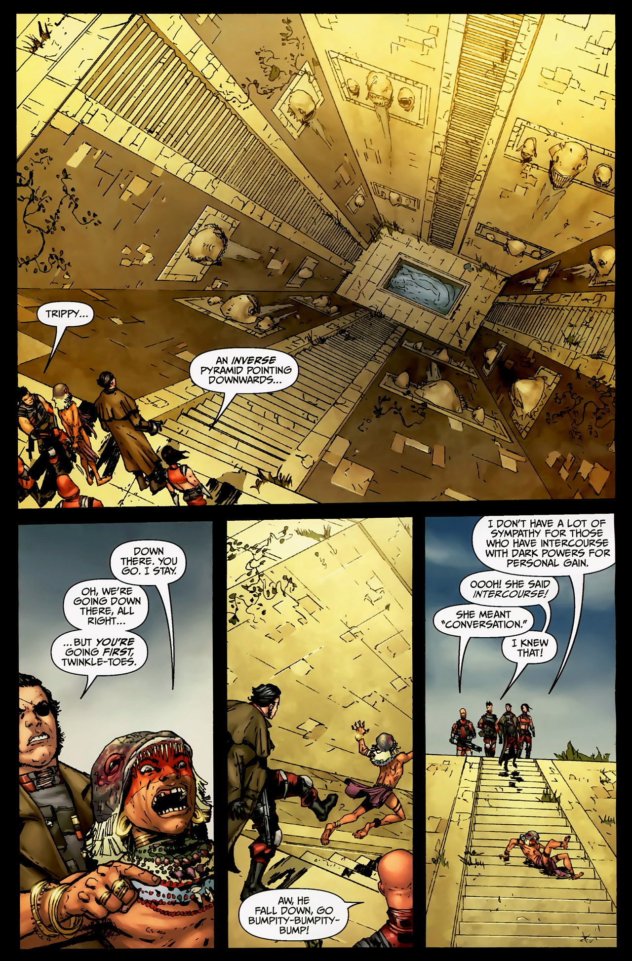 Read online Spooks: Omega Team comic -  Issue #0 - 7