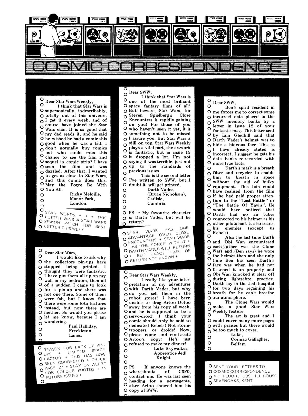 Read online Star Wars Weekly comic -  Issue #27 - 4