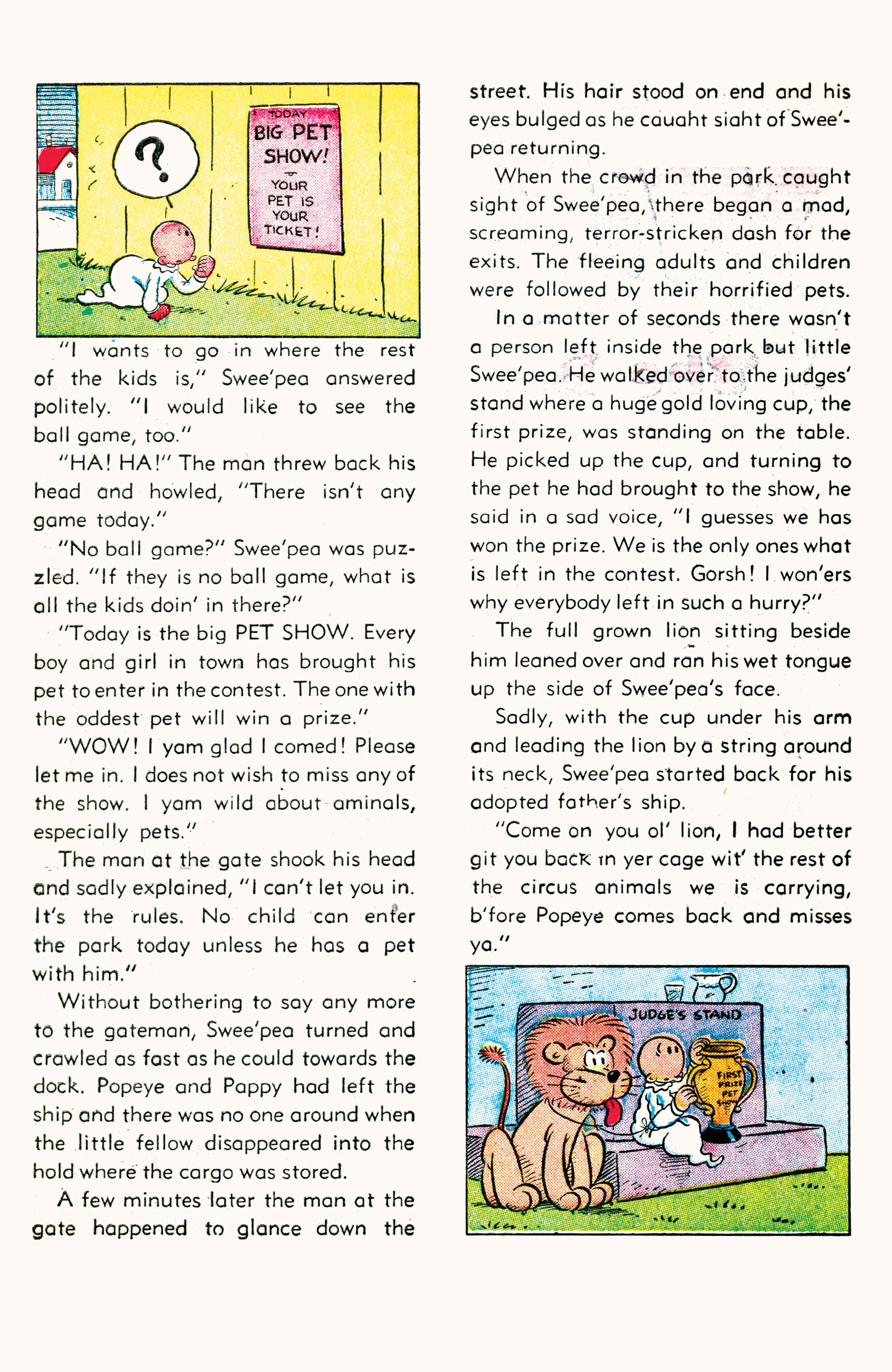 Read online Classic Popeye comic -  Issue #13 - 44