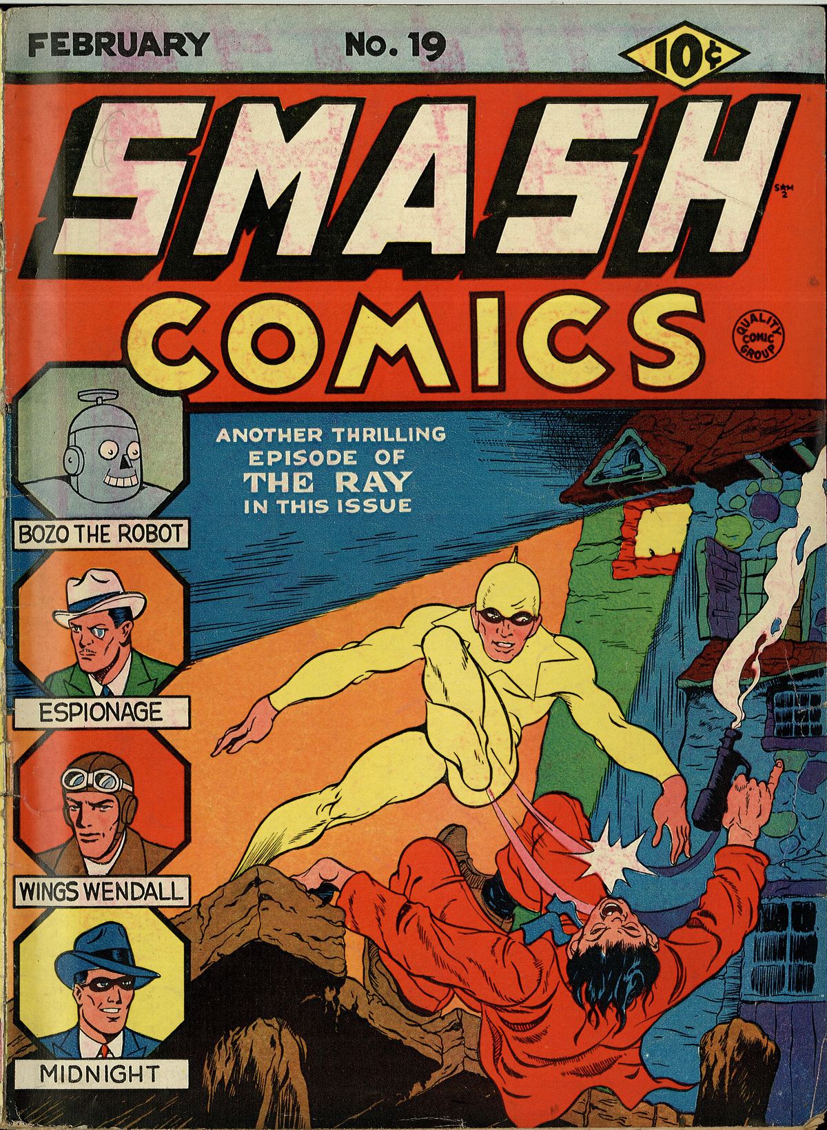 Read online Smash Comics comic -  Issue #19 - 1