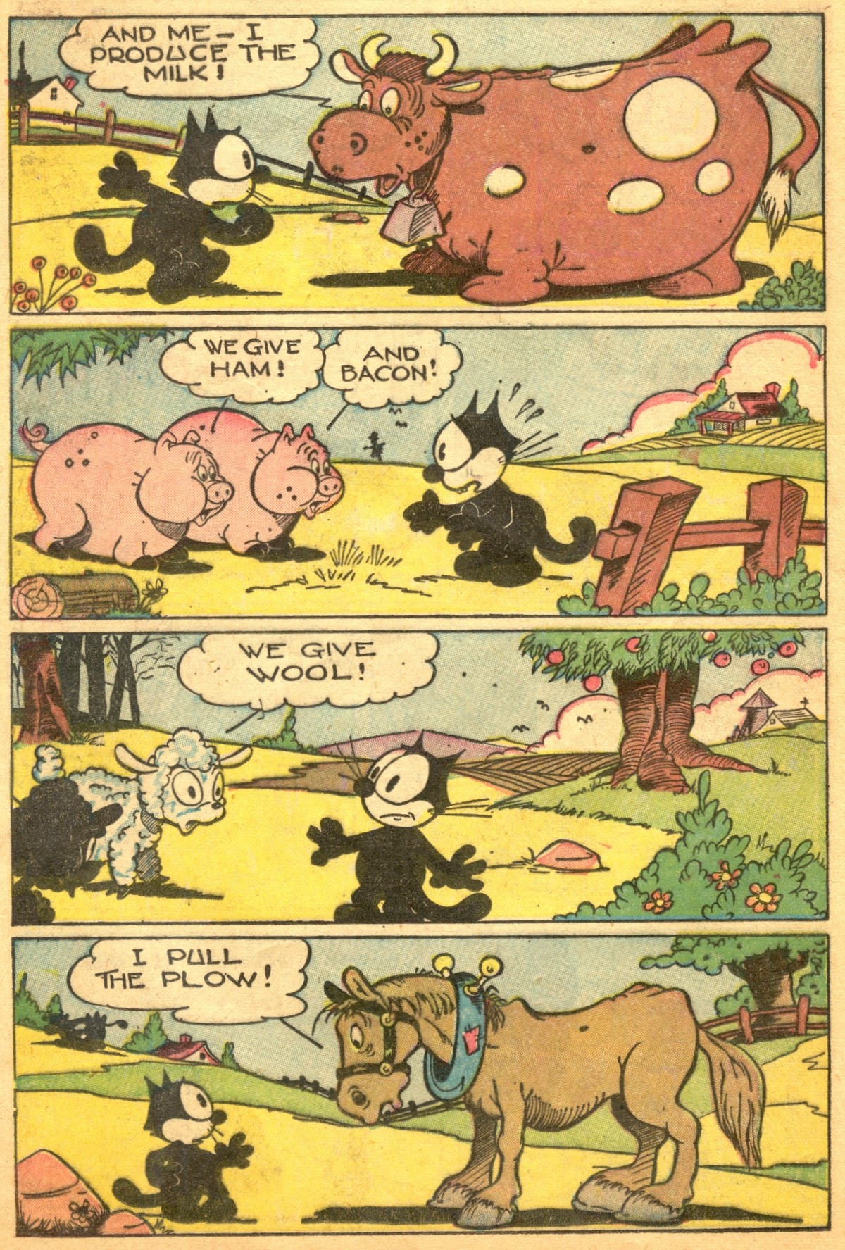 Read online Felix the Cat (1948) comic -  Issue #14 - 16