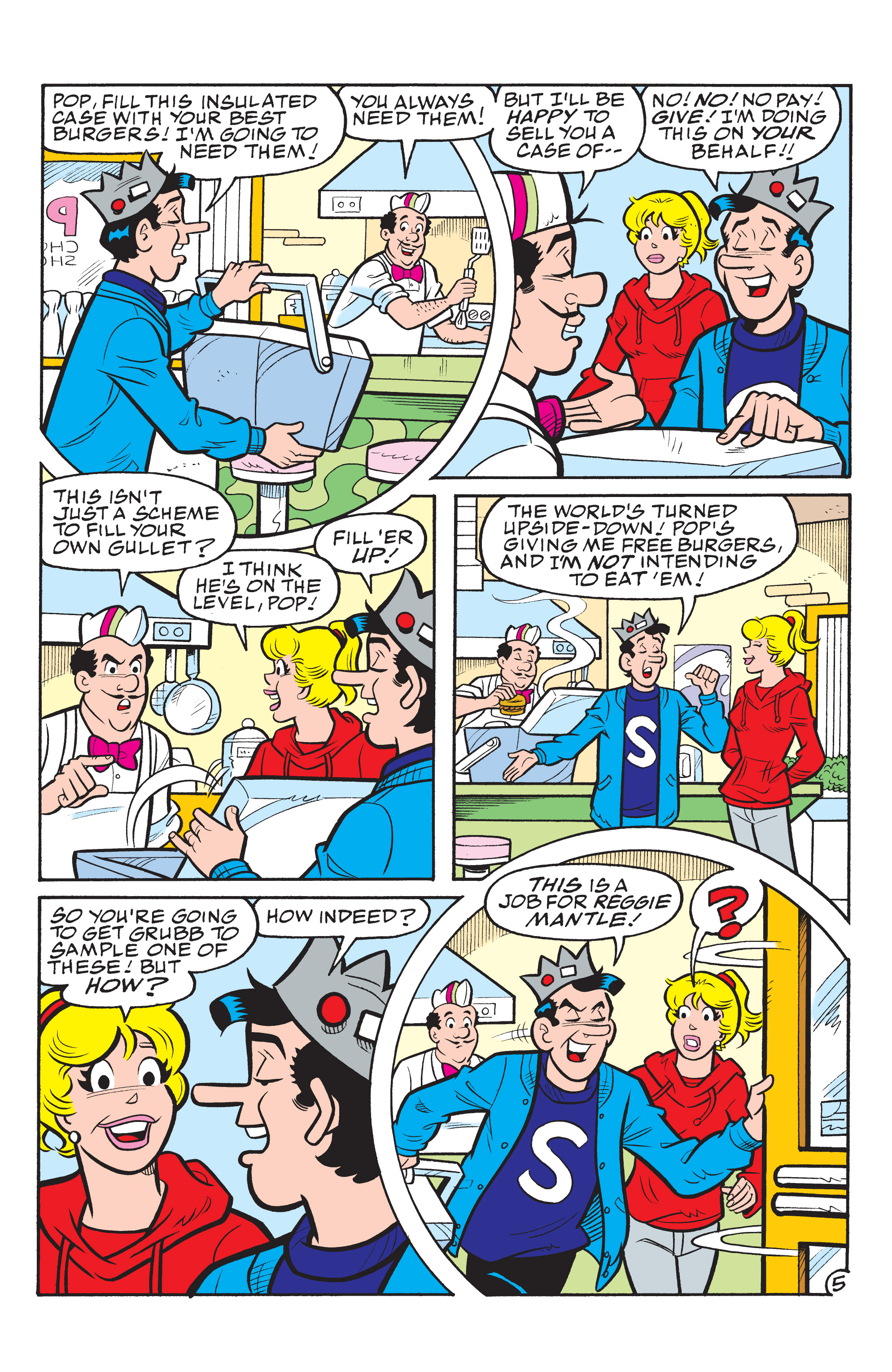 Read online Archie's Pal Jughead Comics comic -  Issue #171 - 6