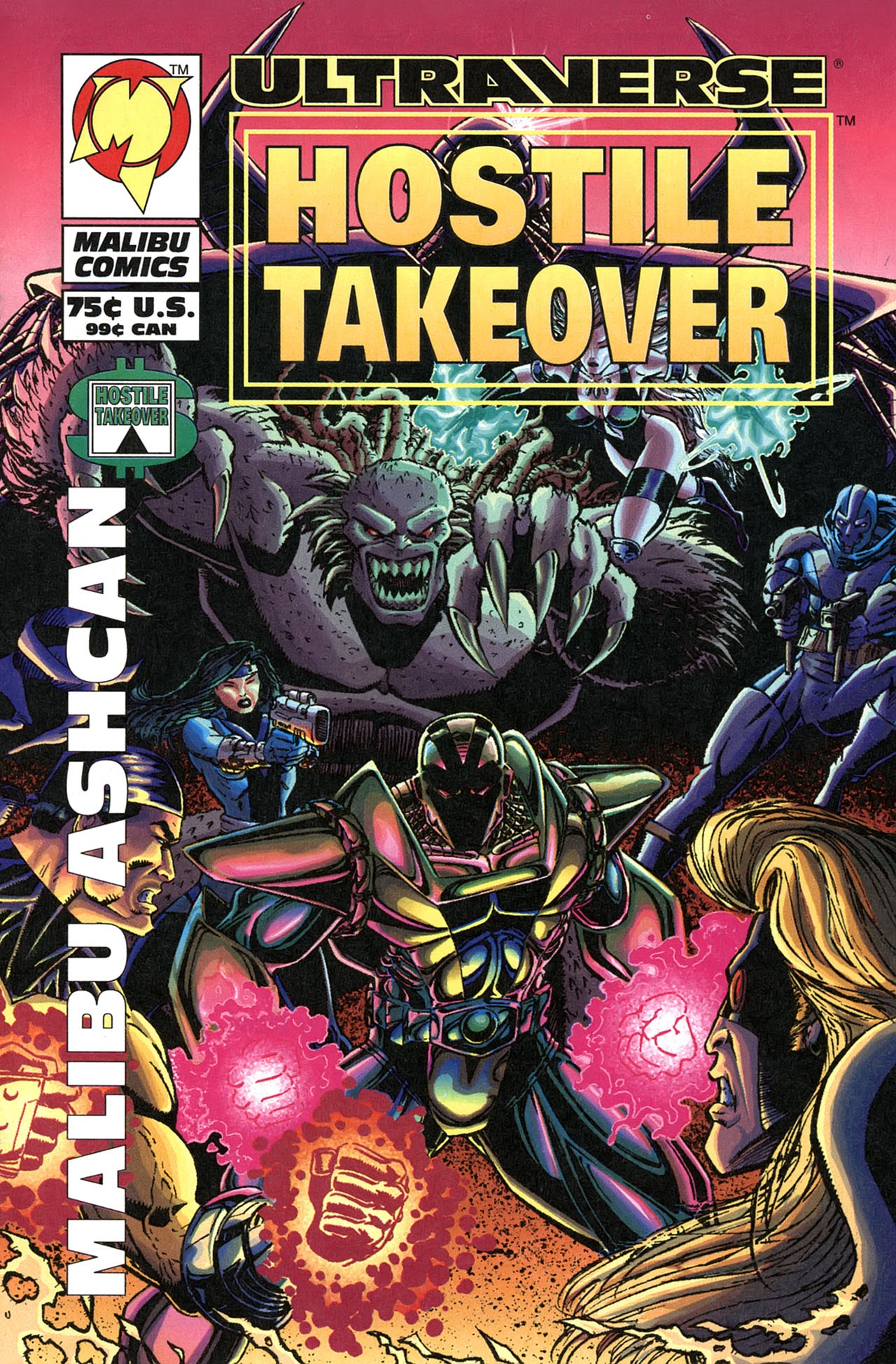 Read online Hostile Takeover Ashcan comic -  Issue # Full - 1