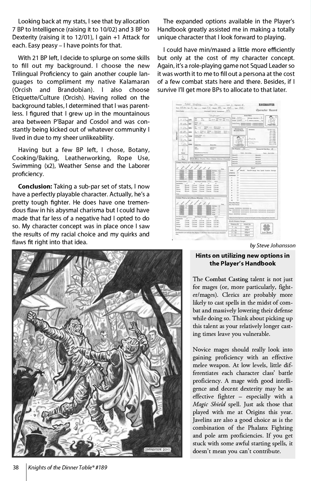 Read online Knights of the Dinner Table comic -  Issue #189 - 40