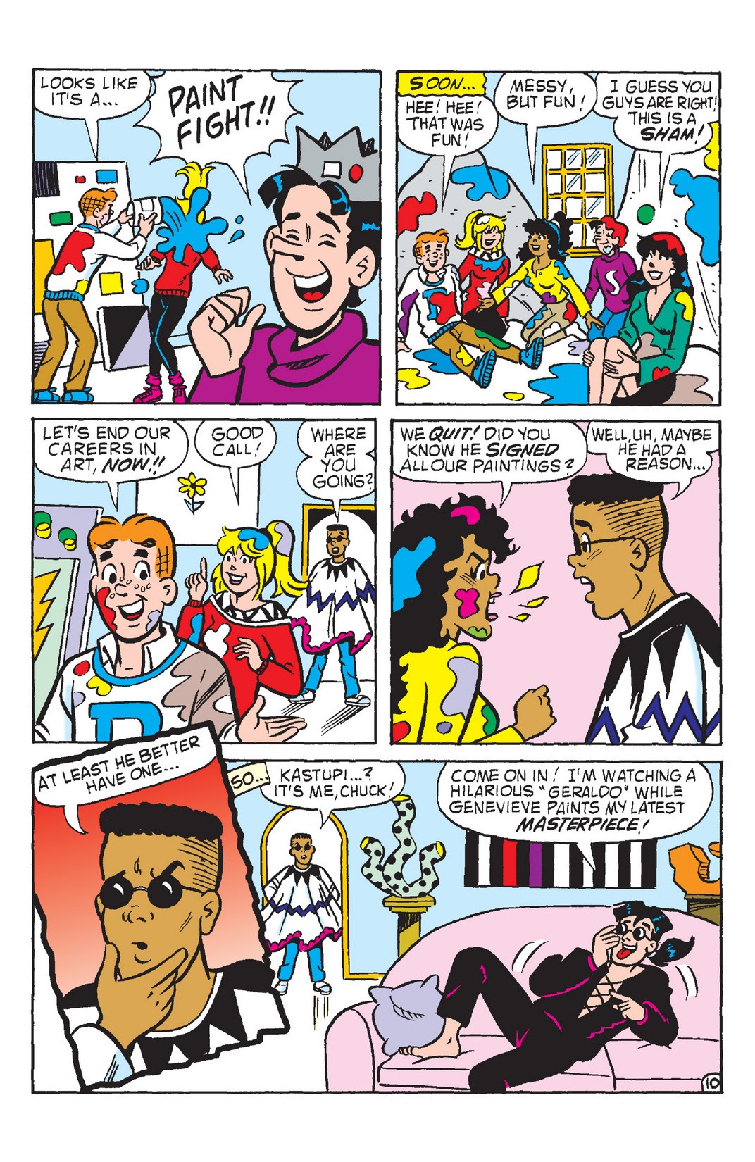 Read online Archie & Friends: Art Smarts comic -  Issue # TPB - 39