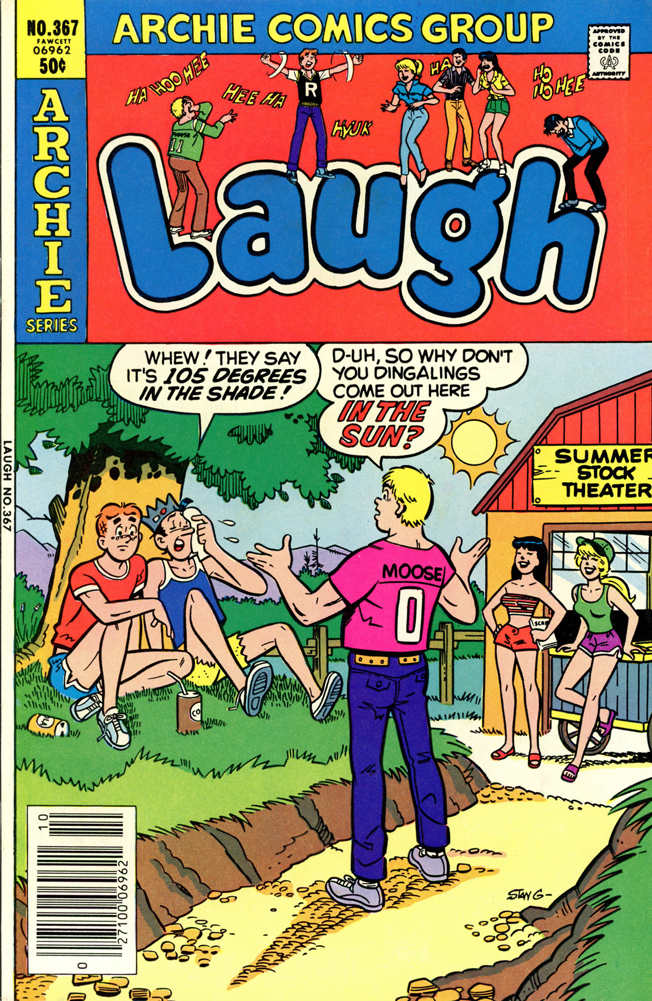 Read online Laugh (Comics) comic -  Issue #367 - 1