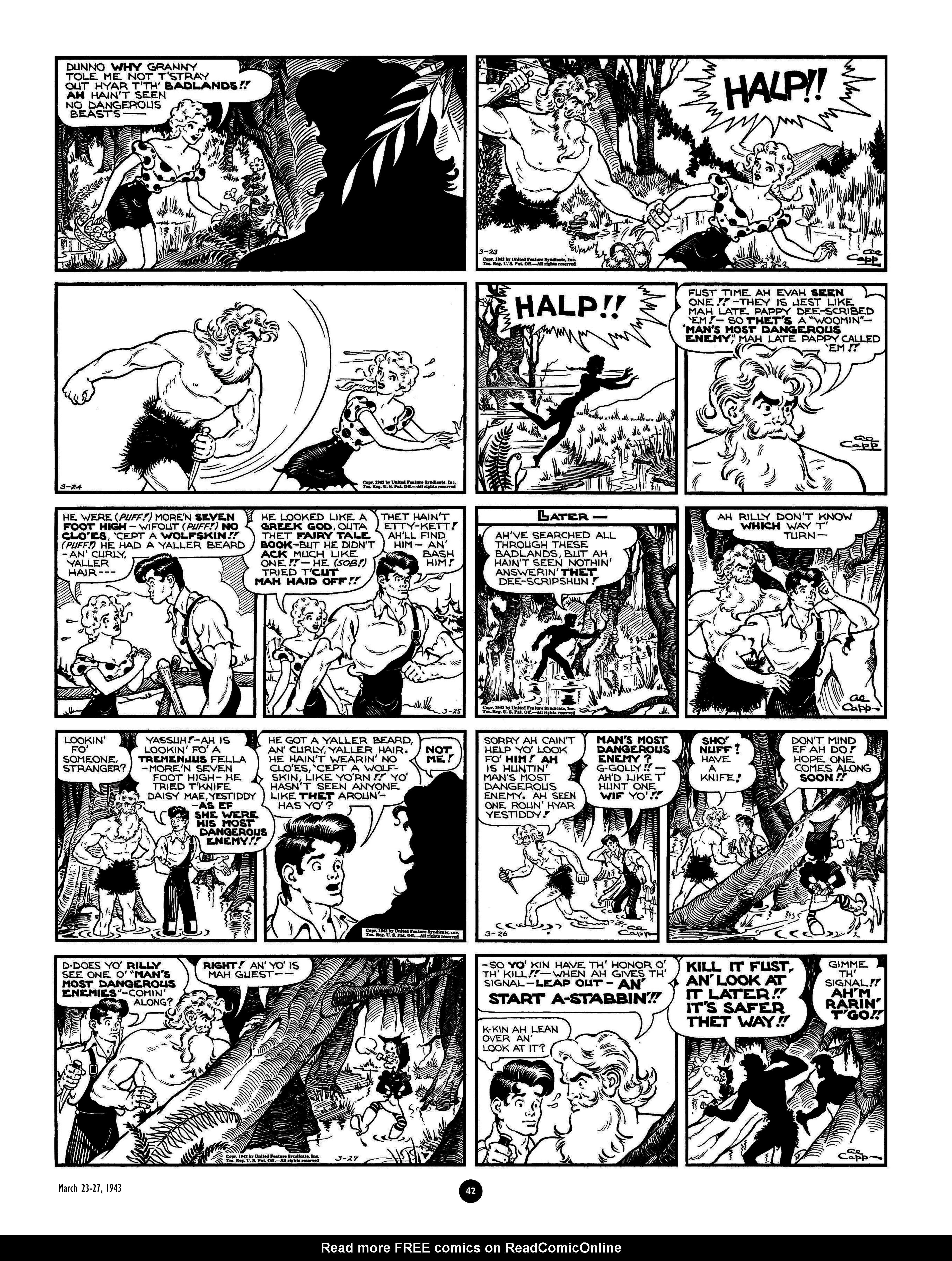 Read online Al Capp's Li'l Abner Complete Daily & Color Sunday Comics comic -  Issue # TPB 5 (Part 1) - 43