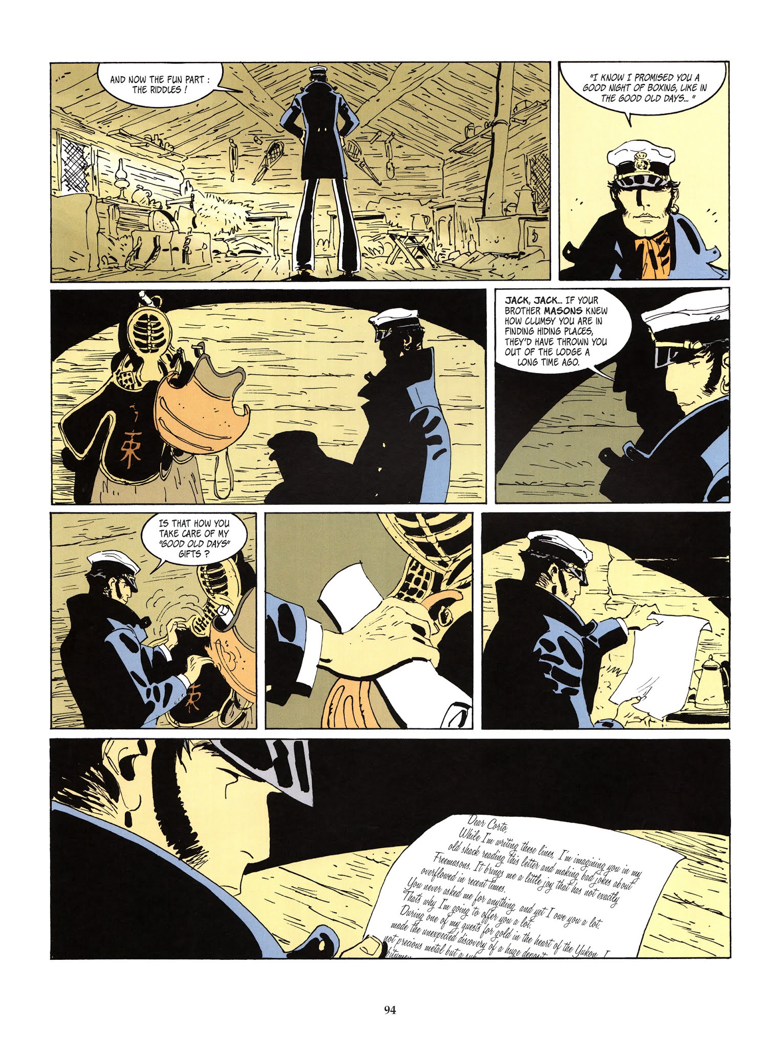 Read online Corto Maltese [FRA] comic -  Issue # TPB 13 - 89