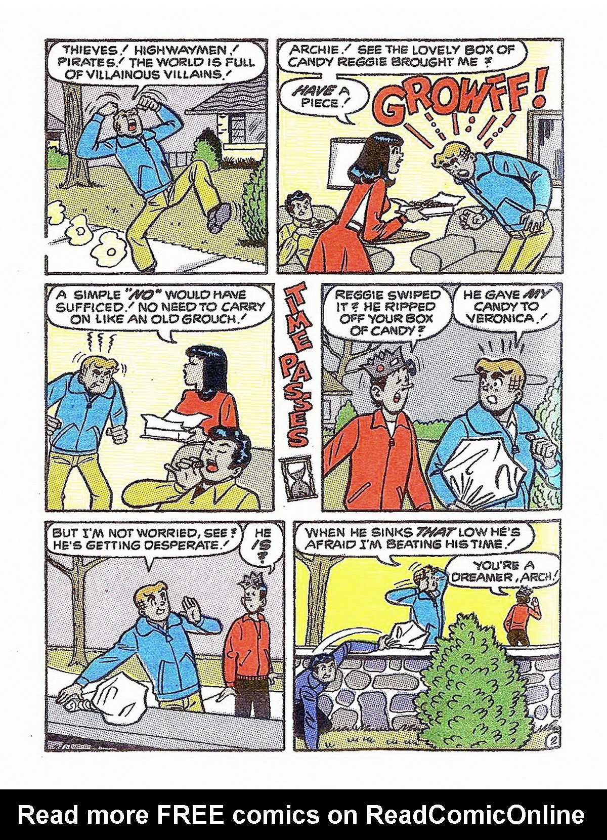 Read online Archie's Double Digest Magazine comic -  Issue #45 - 216