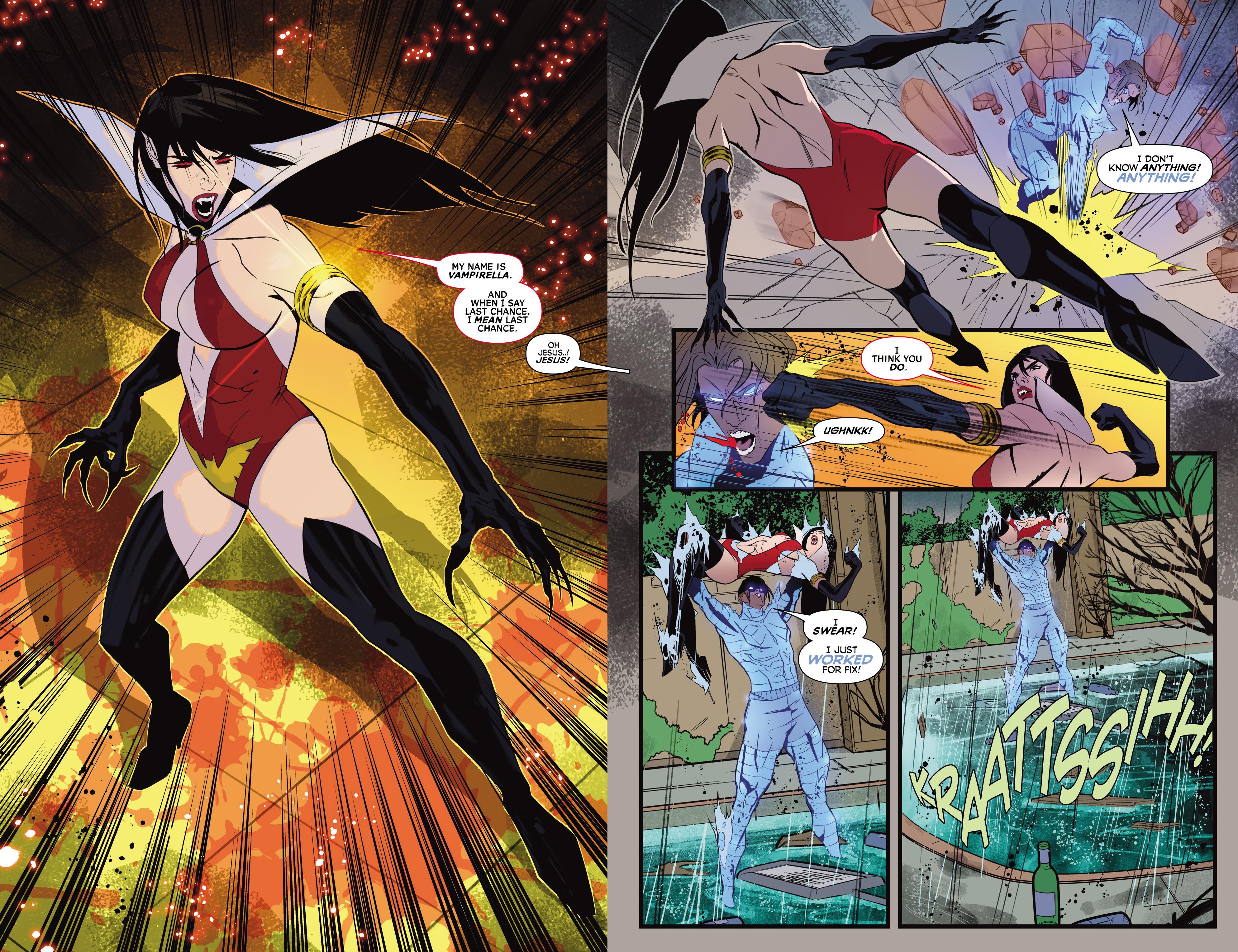 Read online Vampirella Versus The Superpowers comic -  Issue #5 - 19