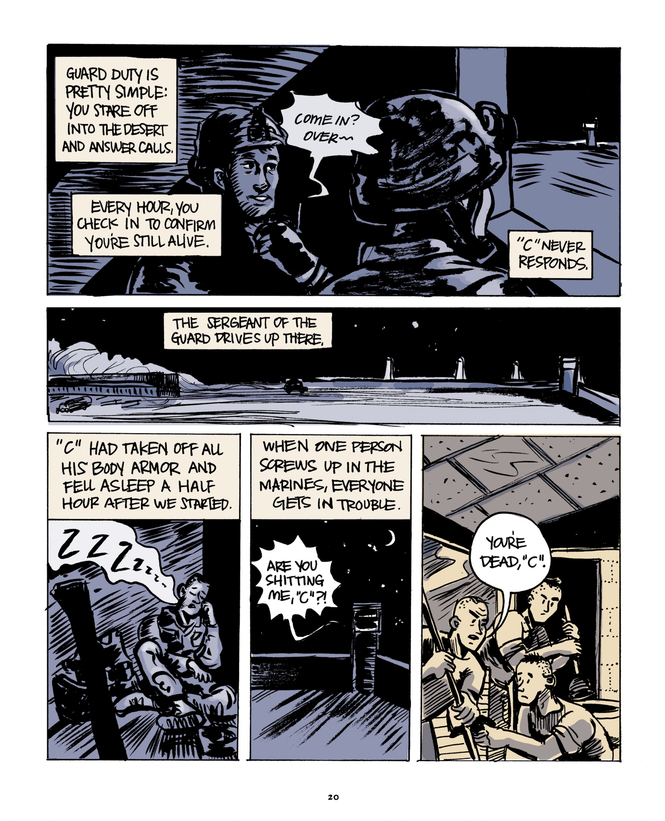 Read online Invisible Wounds: Graphic Journalism by Jess Ruliffson comic -  Issue # TPB (Part 1) - 27