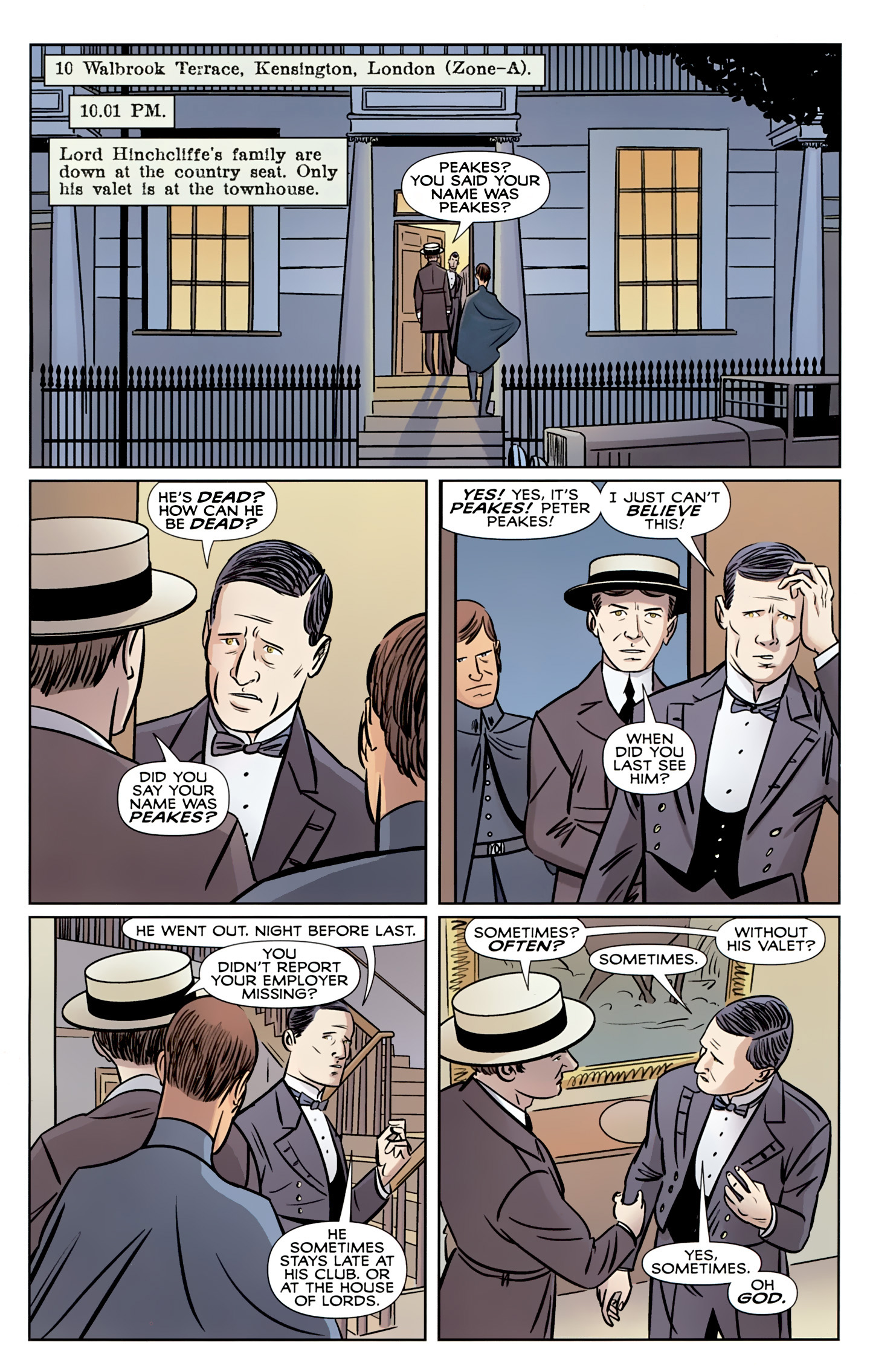 Read online The New Deadwardians comic -  Issue #2 - 14