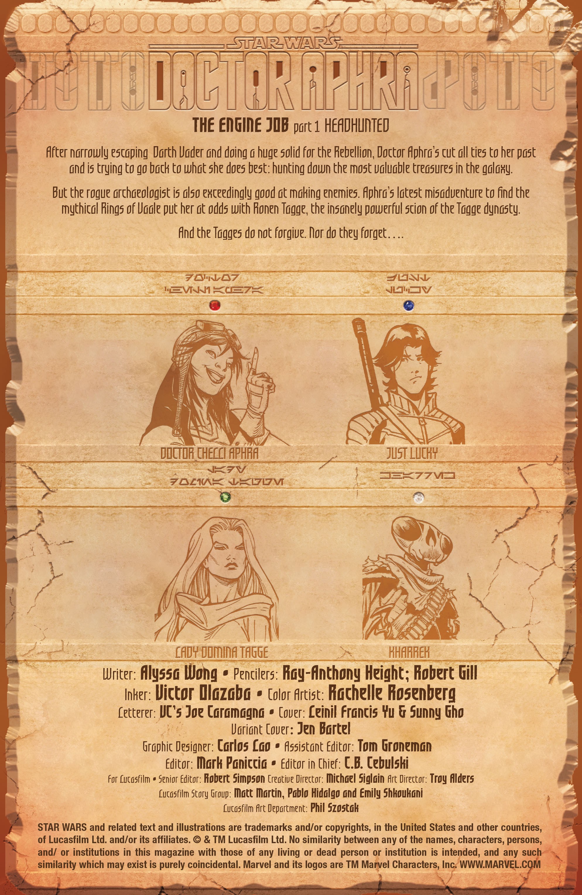 Read online Star Wars: Doctor Aphra comic -  Issue #6 - 2