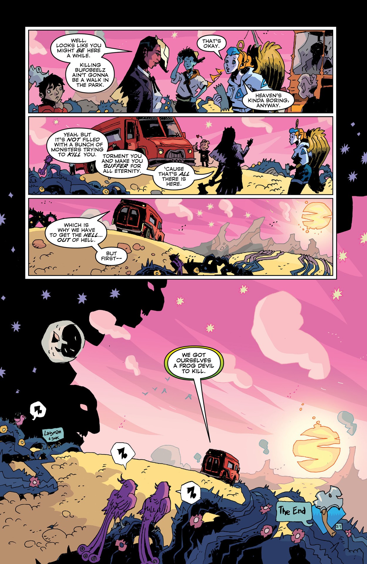 Read online In Hell We Fight! comic -  Issue #5 - 23