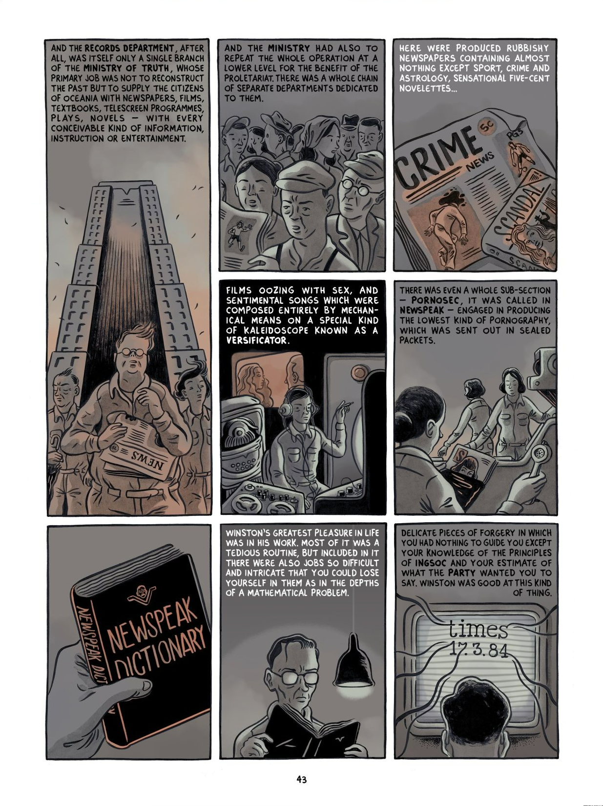 Read online 1984: The Graphic Novel comic -  Issue # TPB (Part 1) - 42