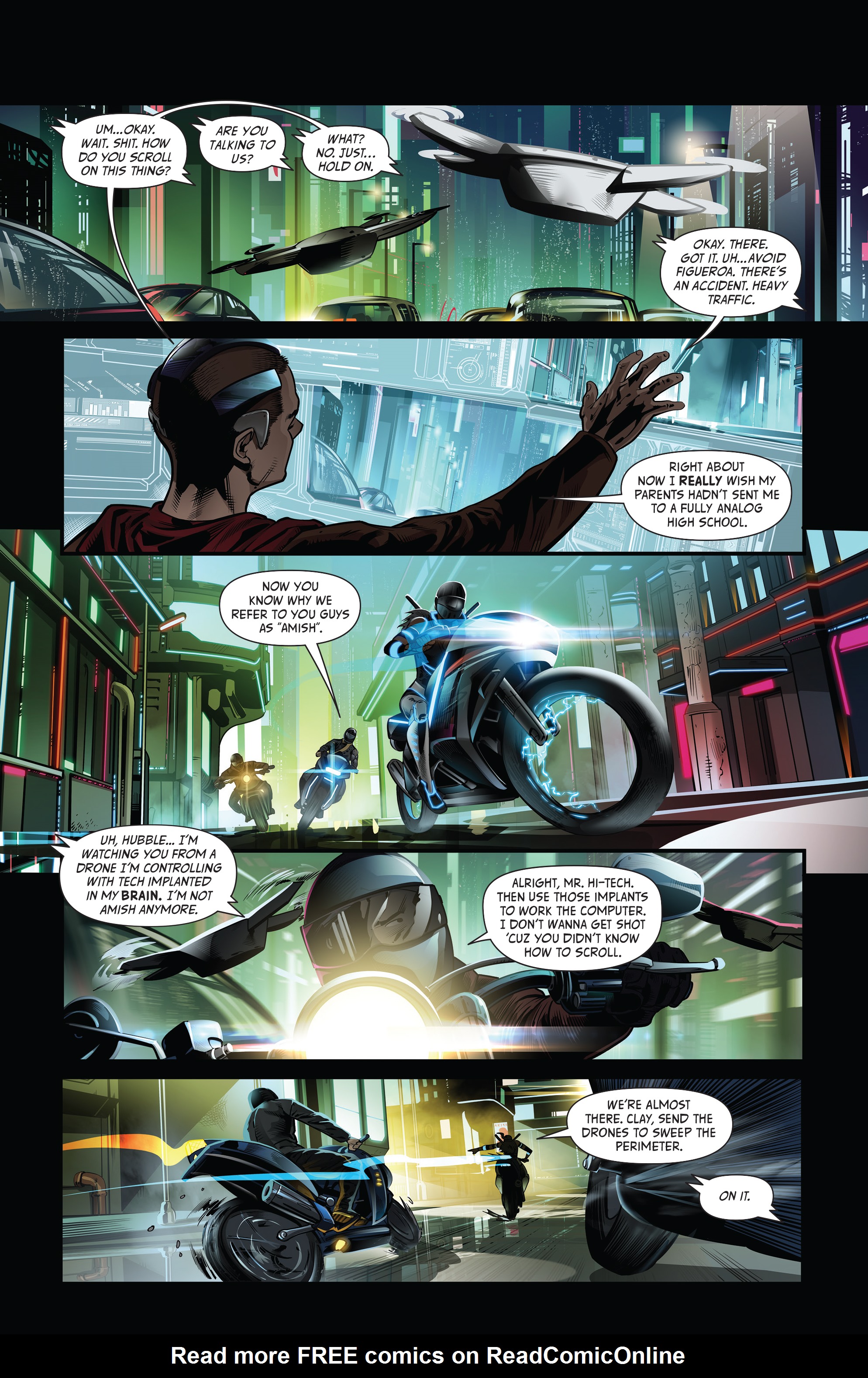Read online Neon Future comic -  Issue #5 - 19