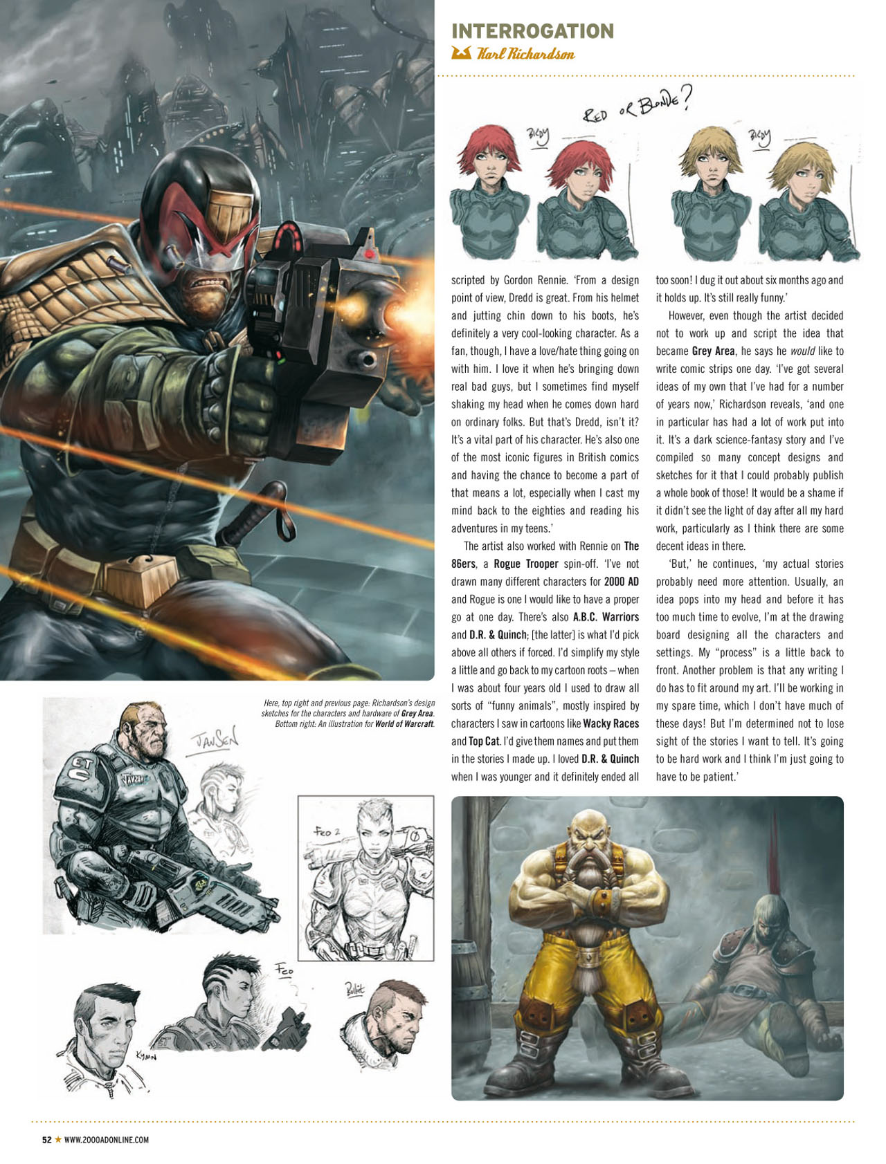 Read online Judge Dredd Megazine (Vol. 5) comic -  Issue #333 - 52