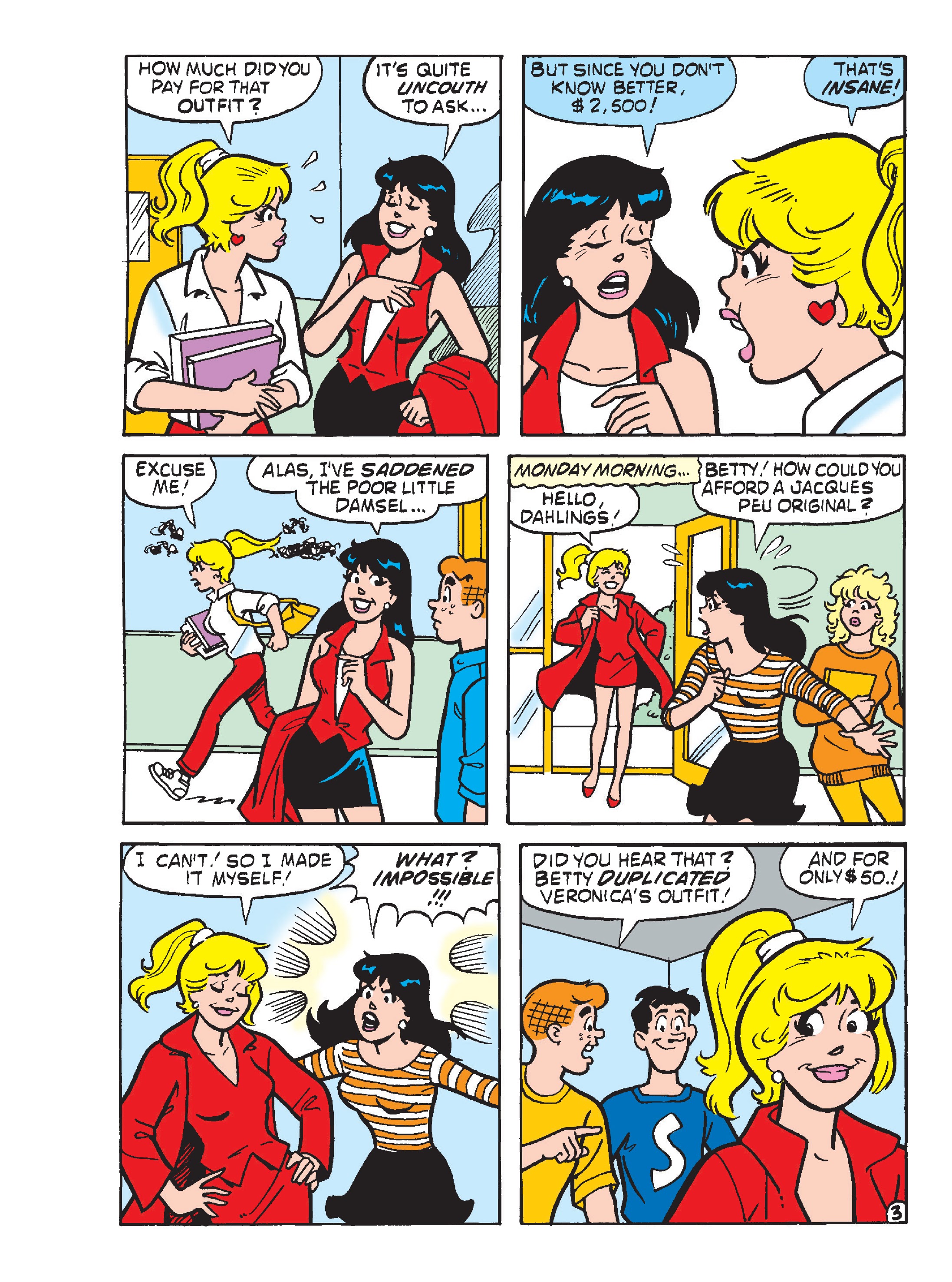 Read online Betty & Veronica Friends Double Digest comic -  Issue #259 - 126
