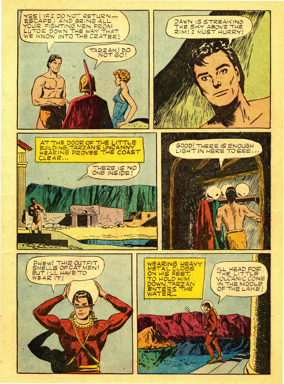 Read online Tarzan (1948) comic -  Issue #38 - 13