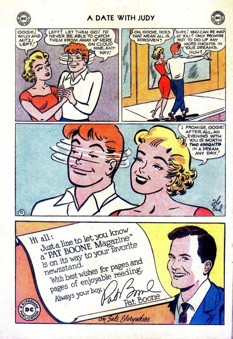 Read online A Date with Judy comic -  Issue #73 - 12