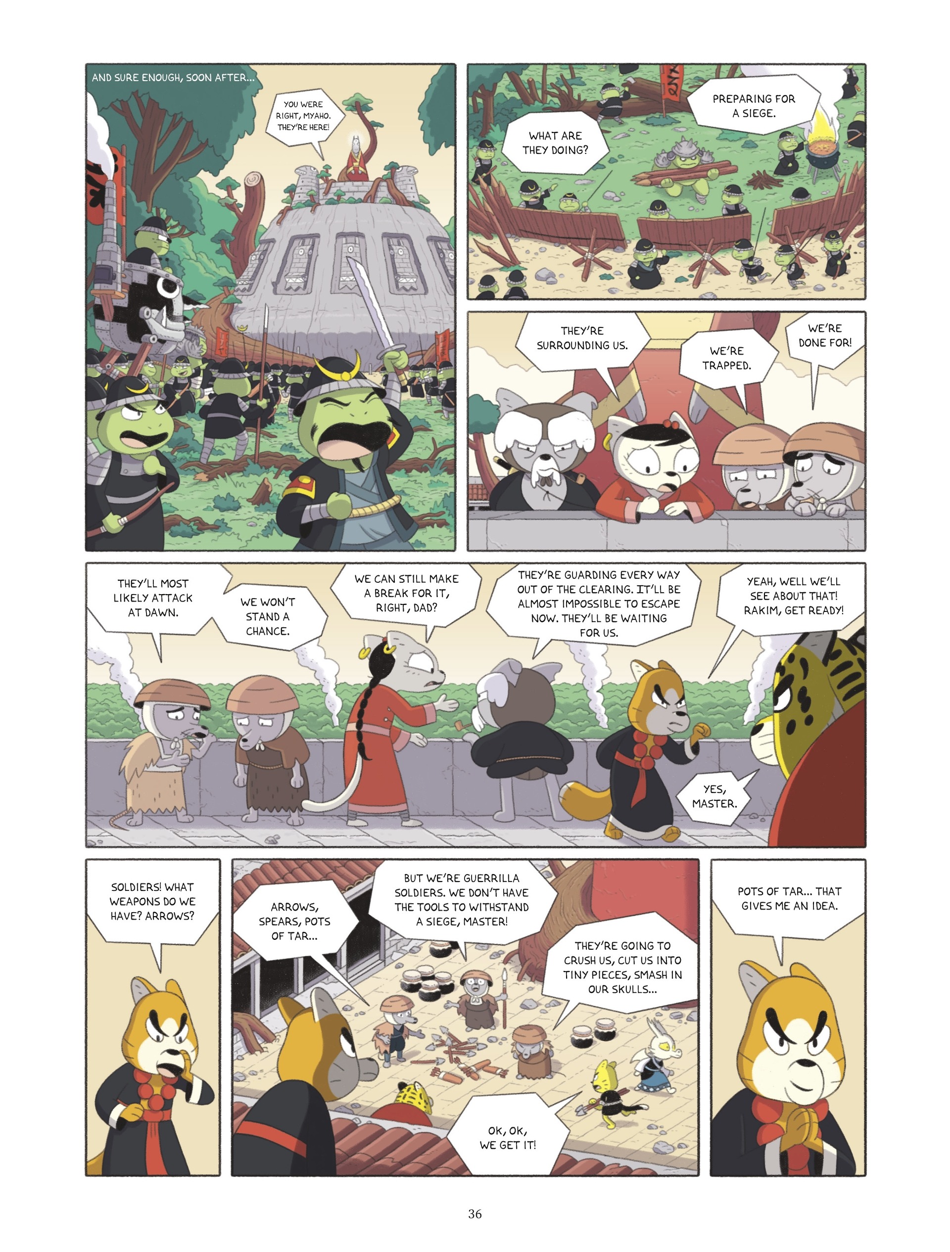 Read online Menji and the Ruins of Mount Mystery comic -  Issue # Full - 36