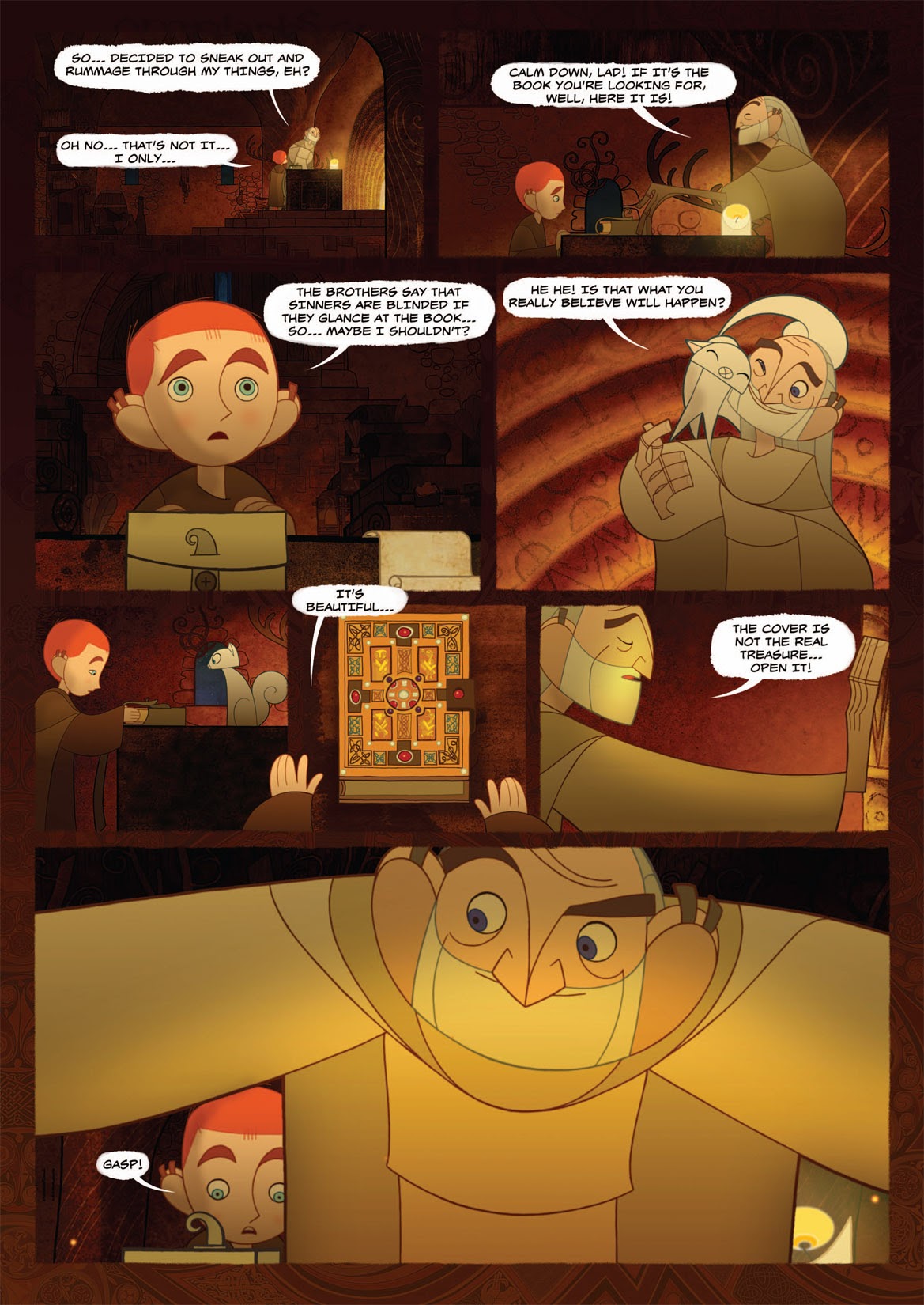 Read online The Secret Of Kells comic -  Issue # TPB - 30
