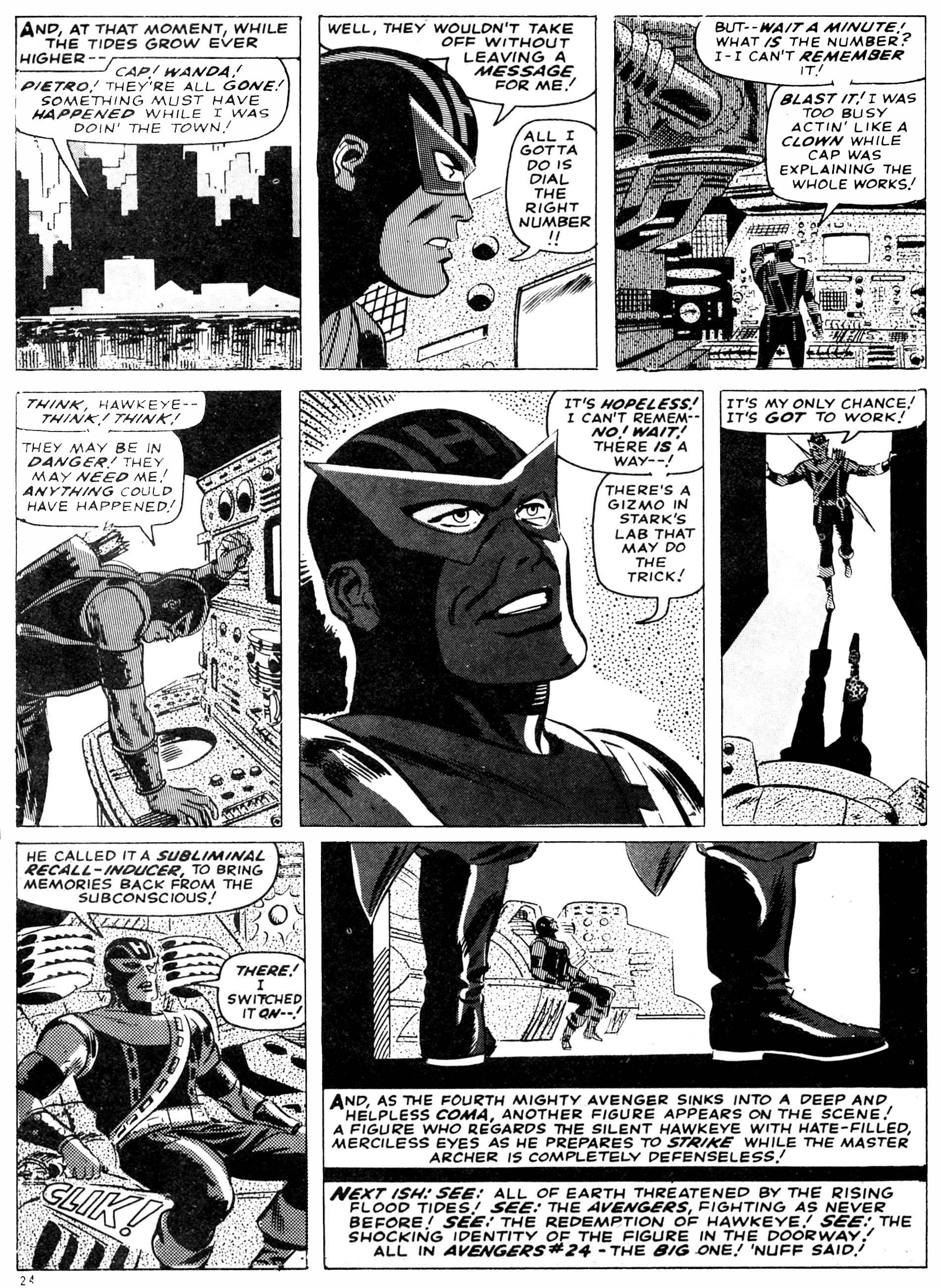 Read online The Avengers (1973) comic -  Issue #23 - 24