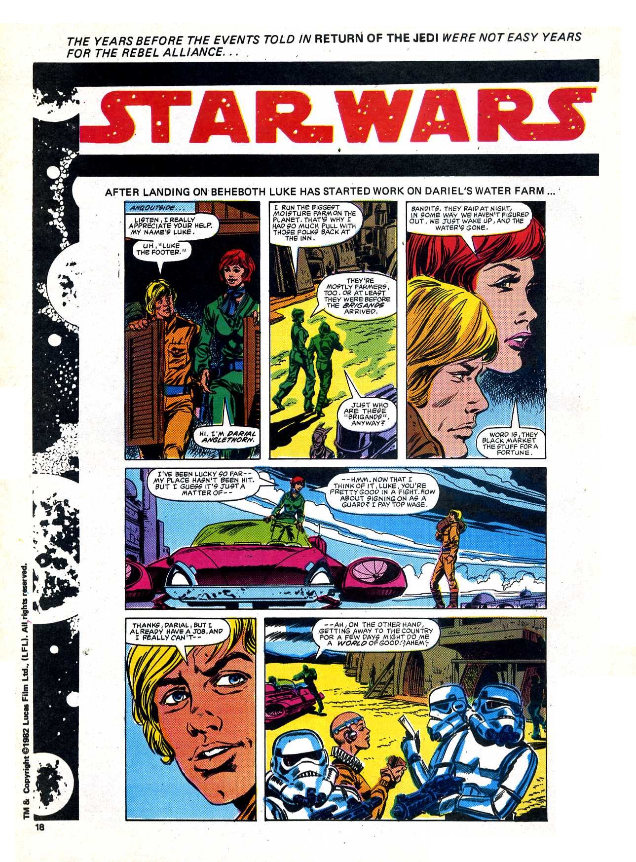 Read online Return of the Jedi comic -  Issue #133 - 17