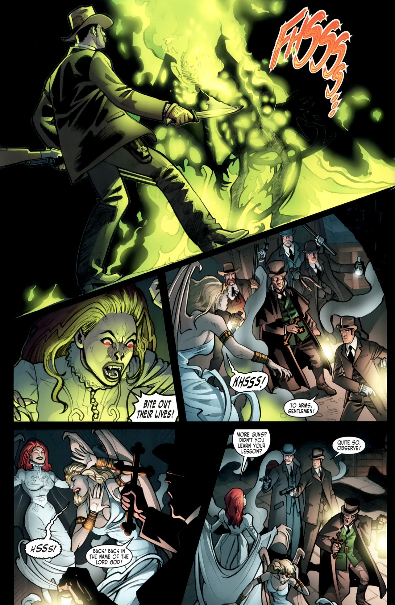 Read online Victorian Undead (2011) comic -  Issue #4 - 5