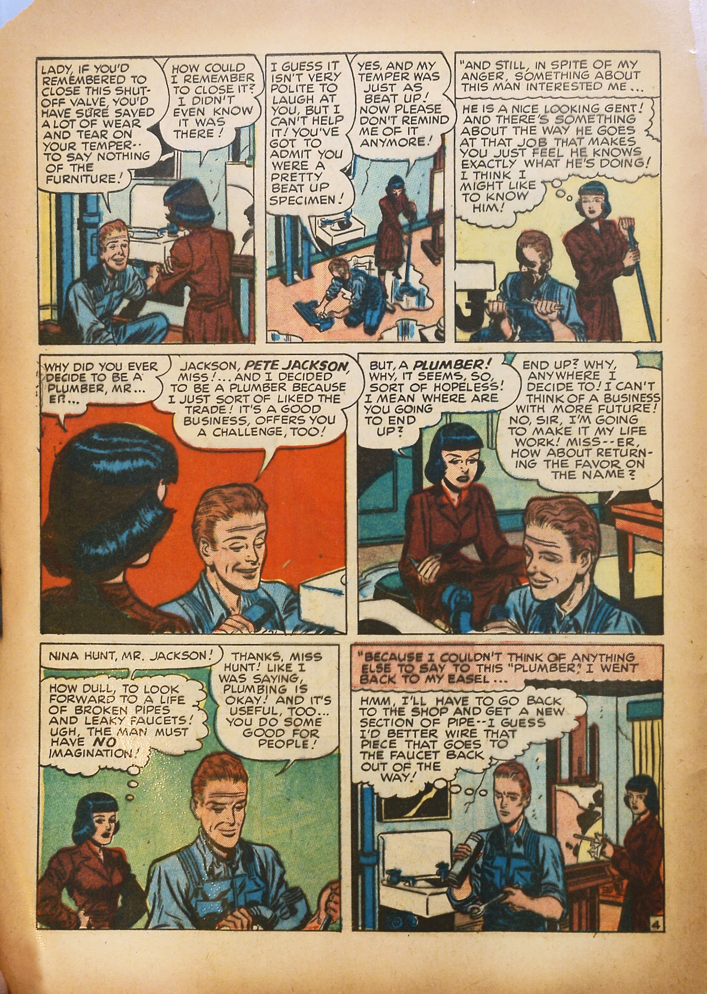 Read online Young Love (1949) comic -  Issue #1 - 16