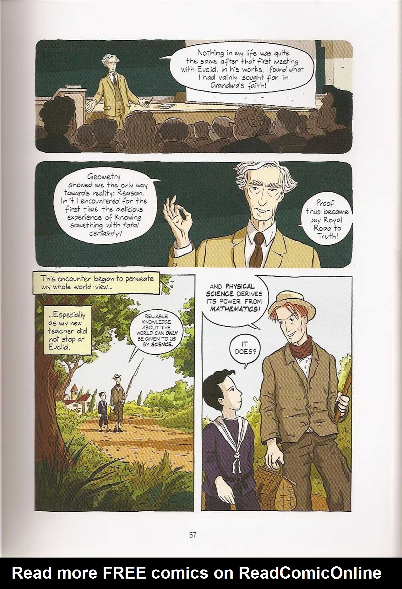Read online Logicomix comic -  Issue # TPB - 53