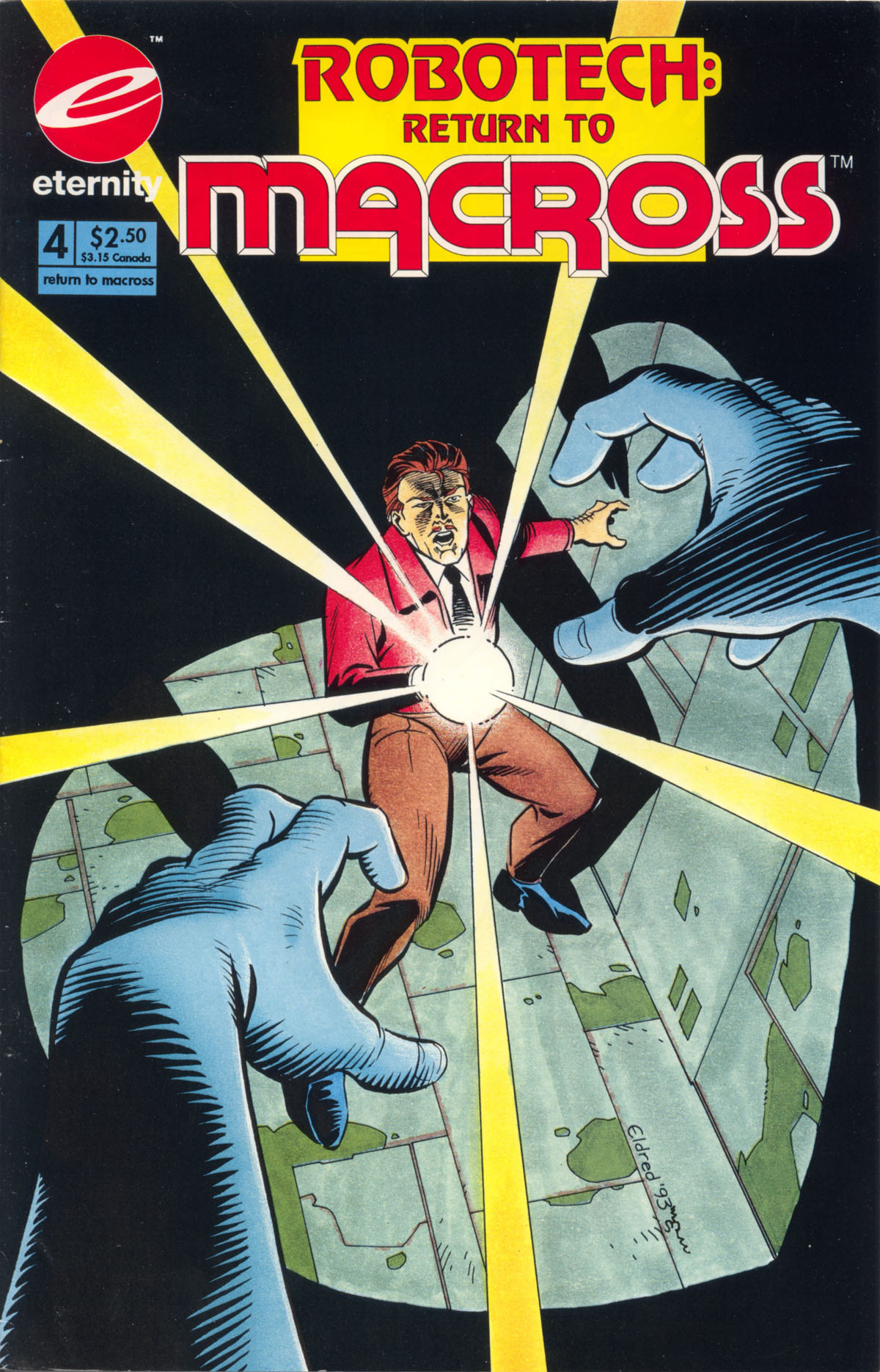 Read online Robotech: Return to Macross comic -  Issue #4 - 1