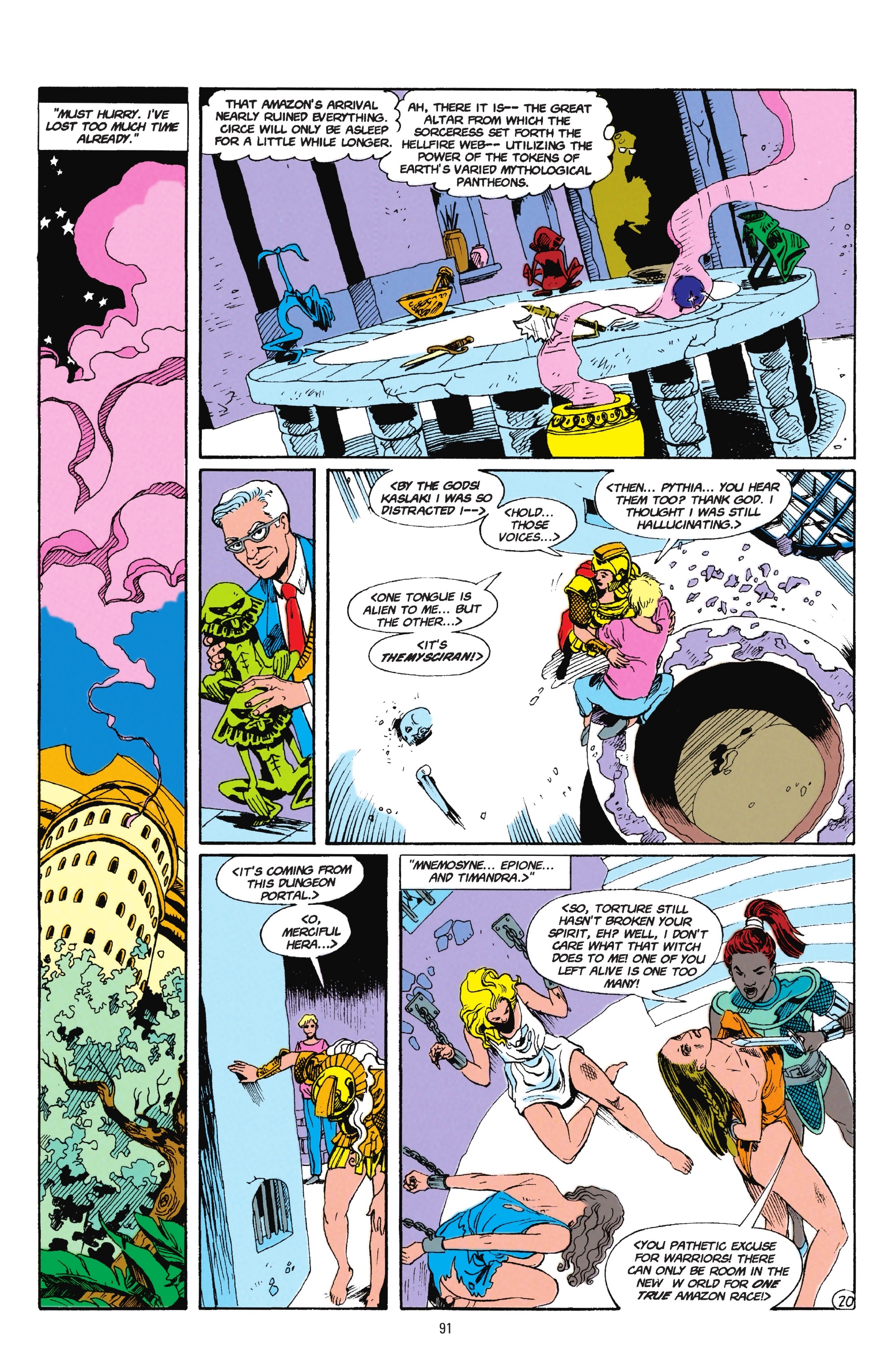Read online Wonder Woman By George Pérez comic -  Issue # TPB 6 (Part 1) - 88