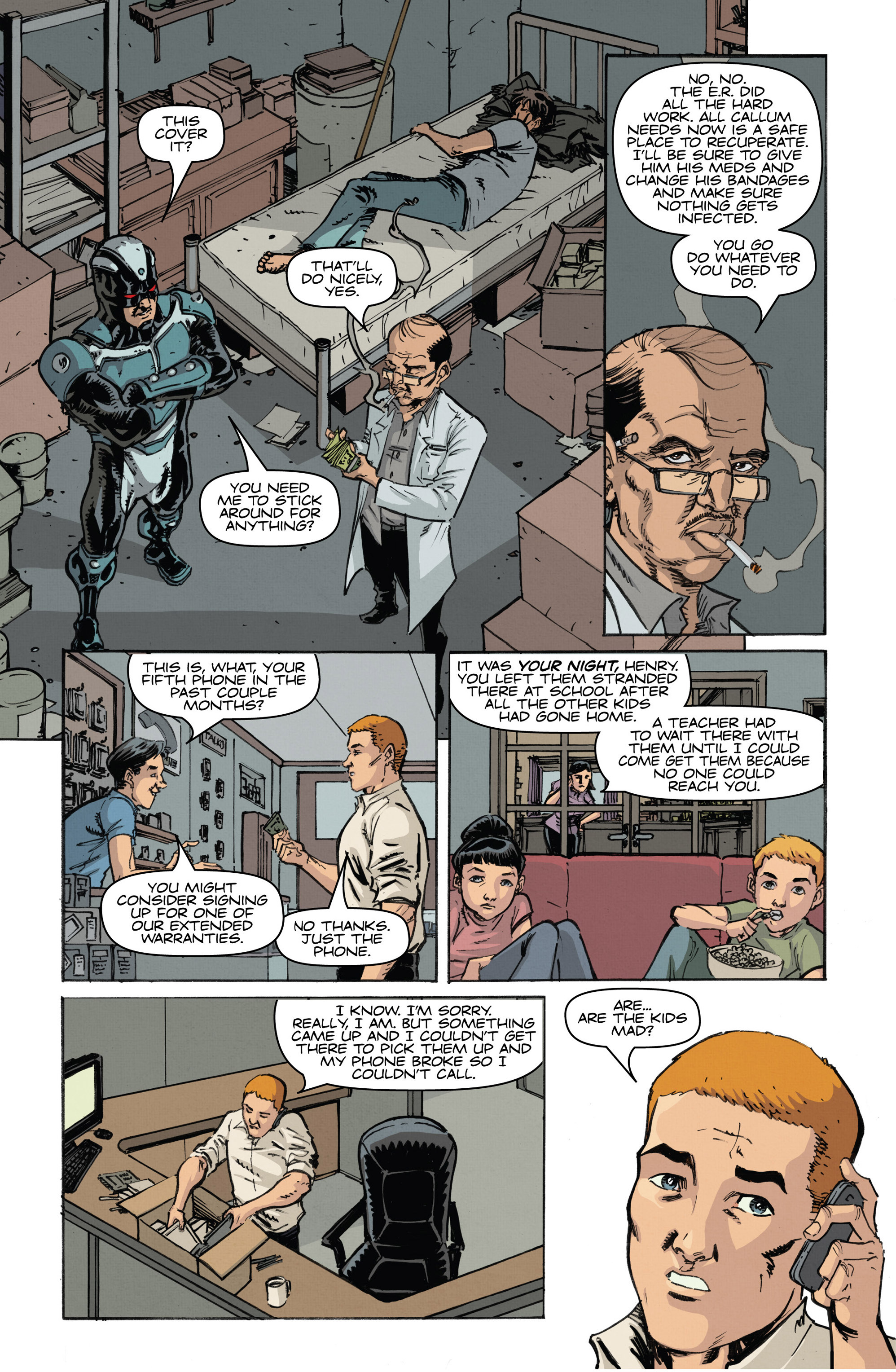 Read online Anti-Hero (2013) comic -  Issue #6 - 8
