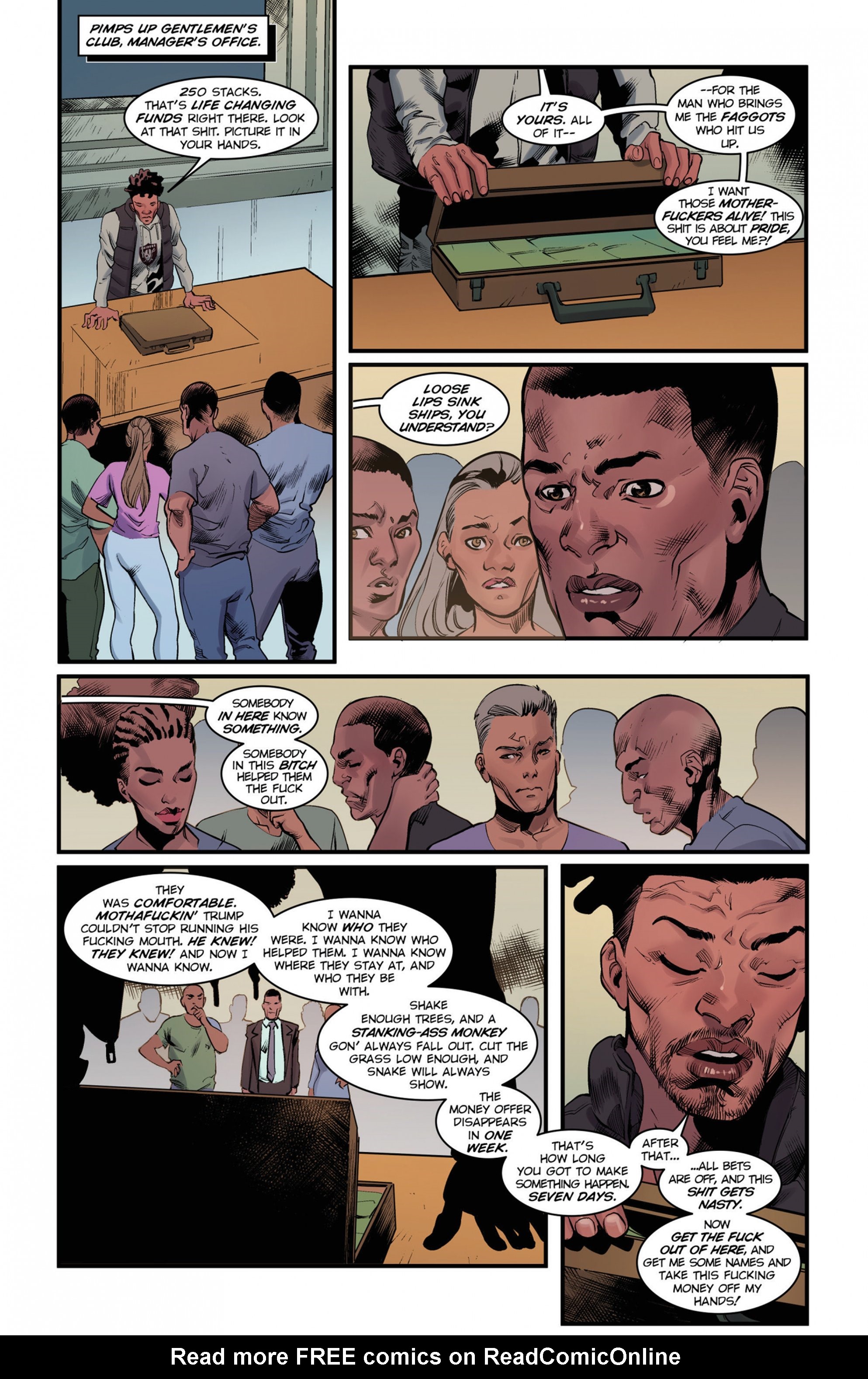 Read online Snatched comic -  Issue #4 - 6