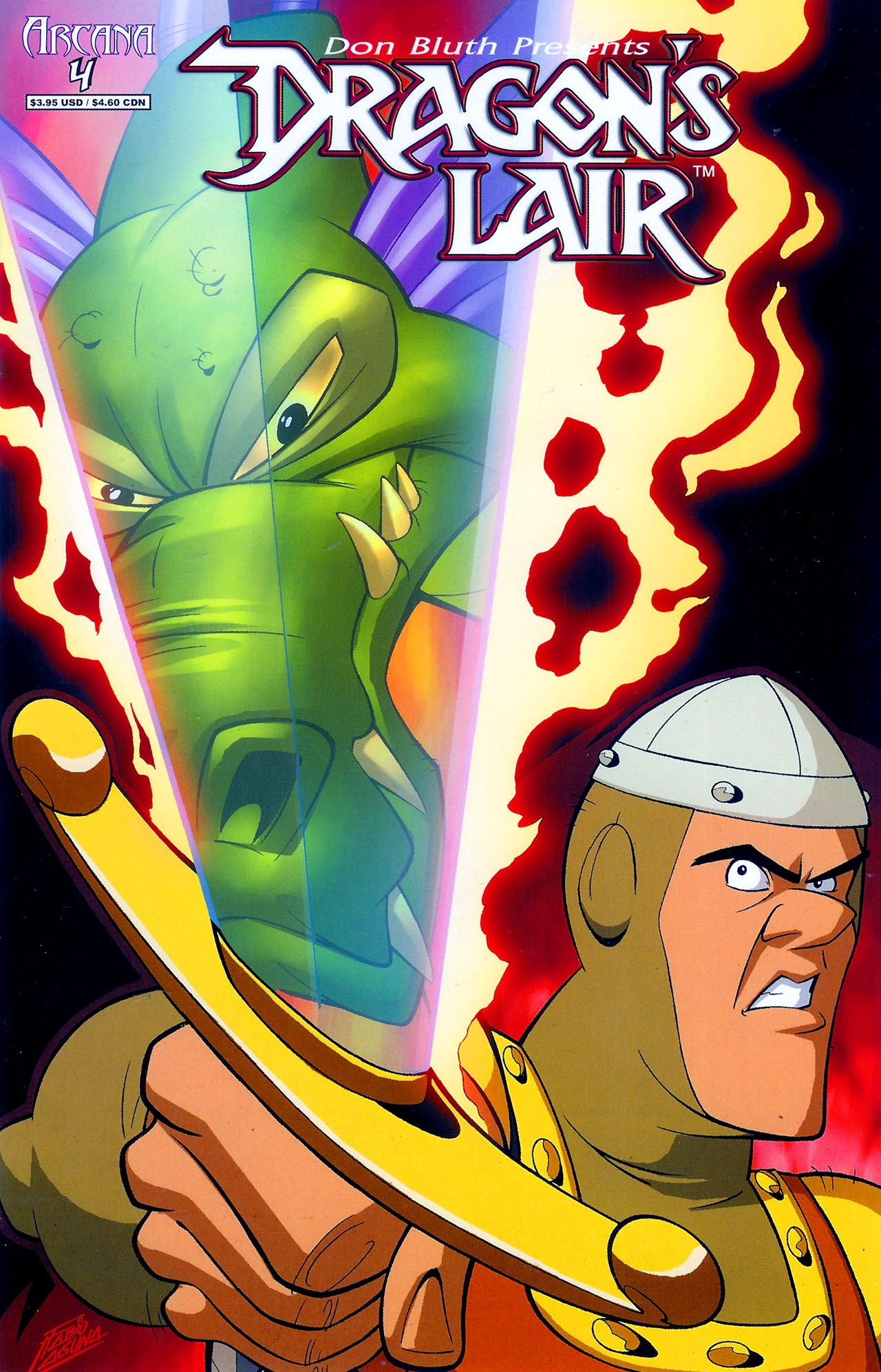 Read online Dragon's Lair (2006) comic -  Issue #4 - 1