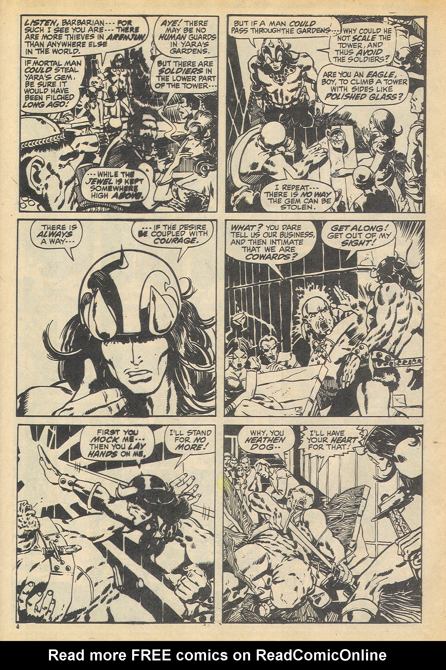 Read online The Savage Sword of Conan (1975) comic -  Issue #4 - 4