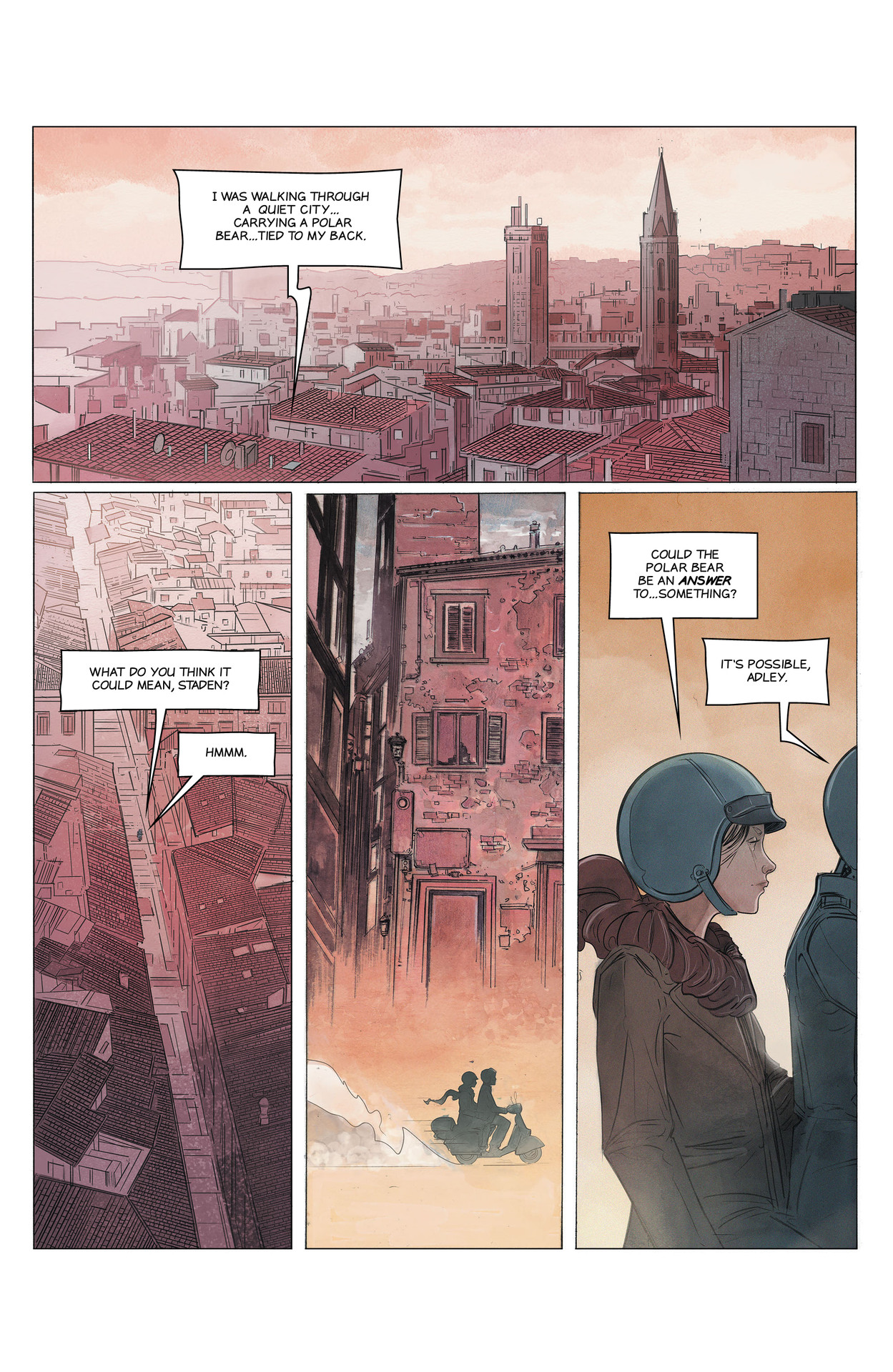Read online Hexagon Bridge comic -  Issue #2 - 10