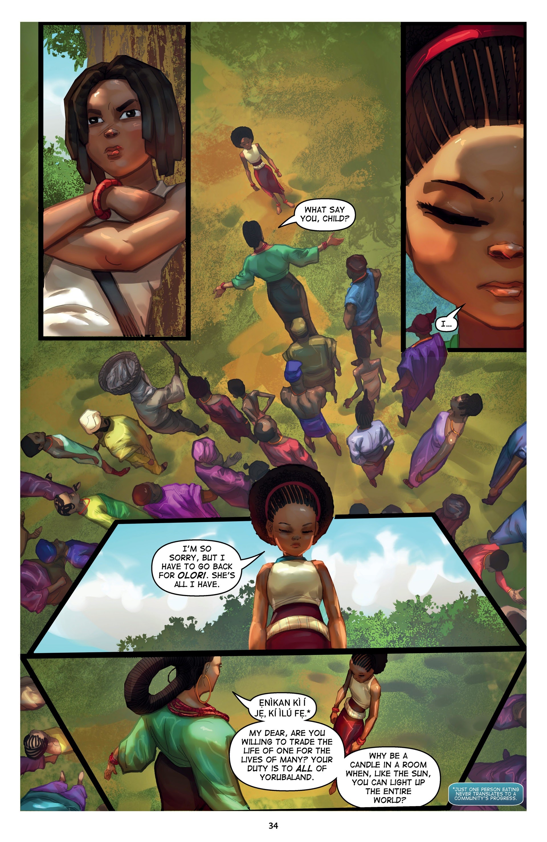 Read online Iyanu: Child of Wonder comic -  Issue # TPB 2 - 35