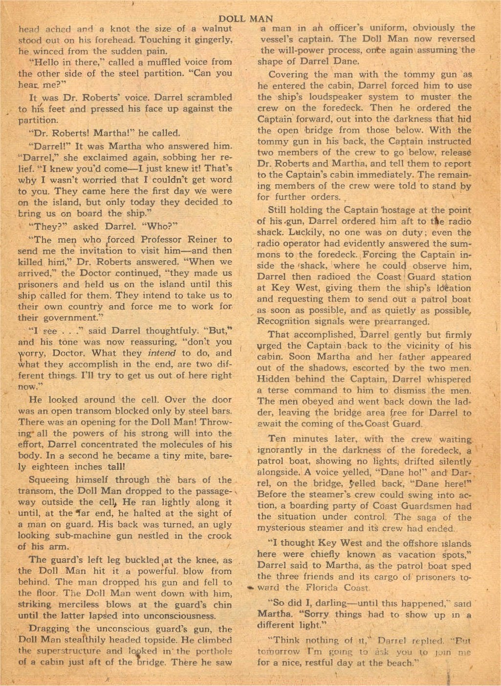 Read online Doll Man comic -  Issue #20 - 35
