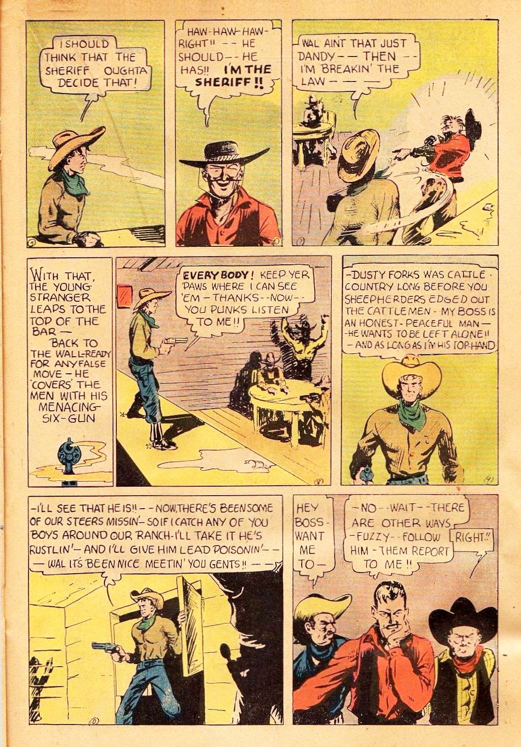 Read online Western Picture Stories comic -  Issue #1 - 36