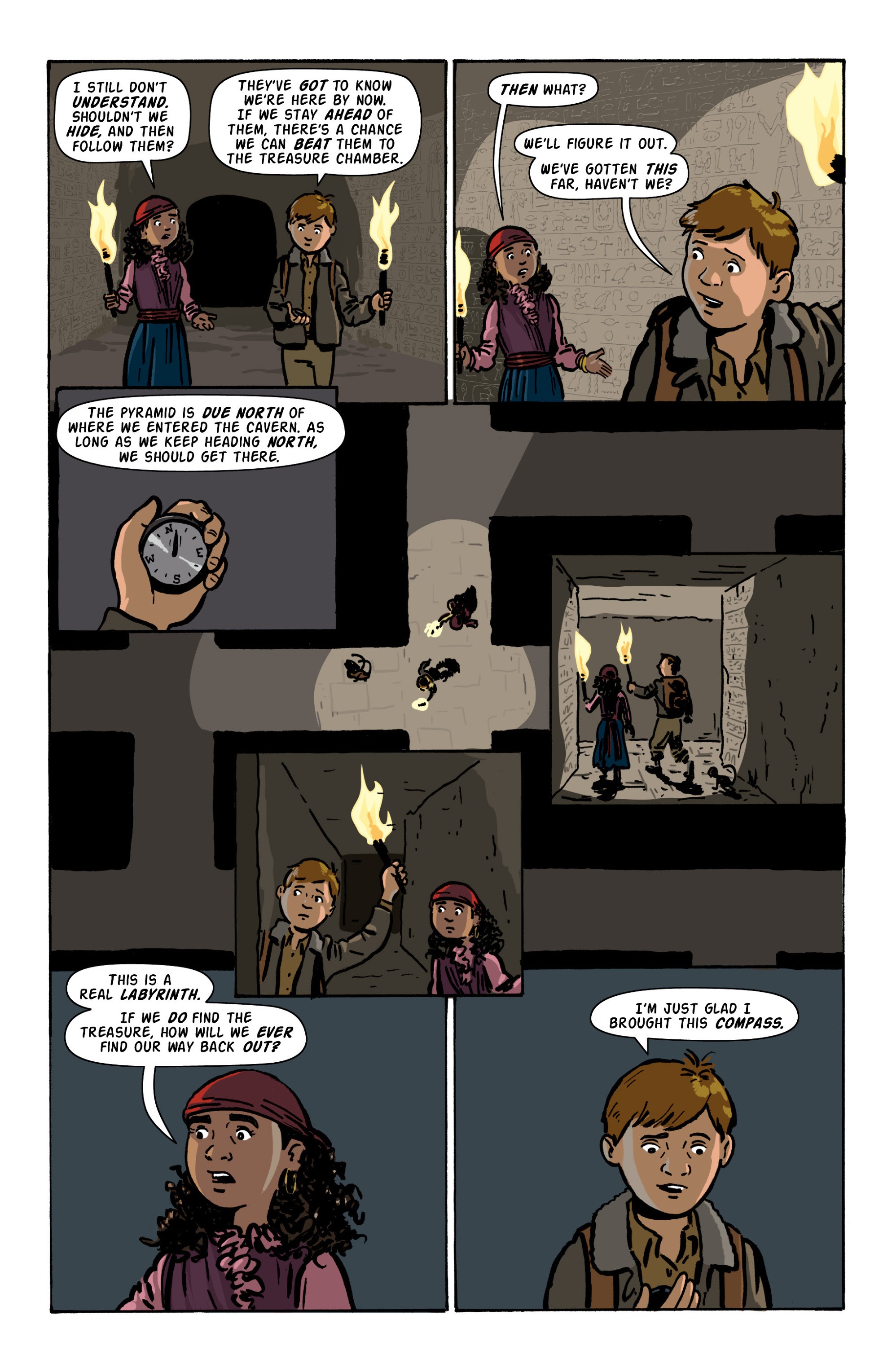 Read online Rocket Robinson and the Pharaoh's Fortune comic -  Issue # TPB (Part 3) - 2