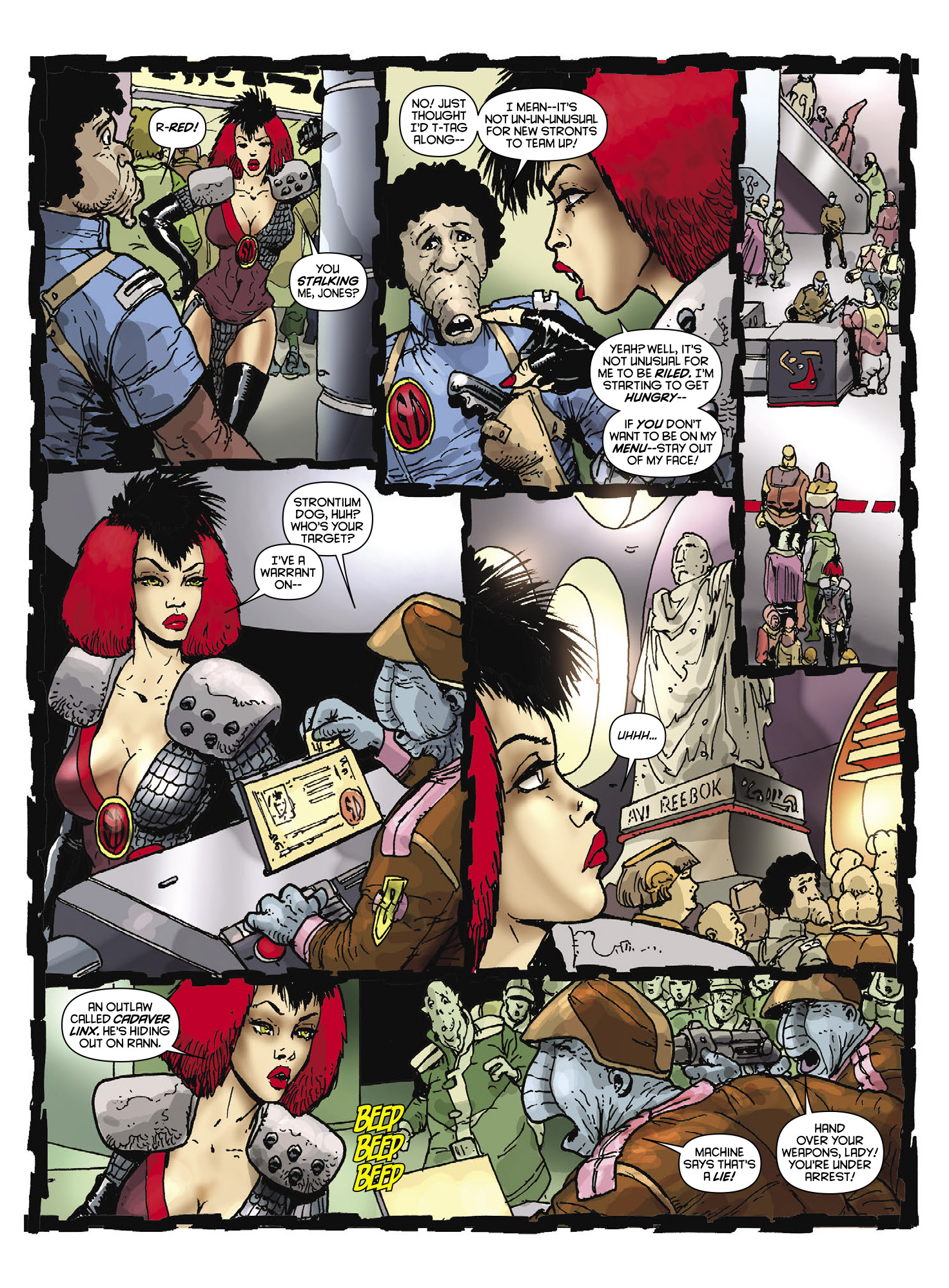 Read online Strontium Dog: The Son comic -  Issue # TPB - 76