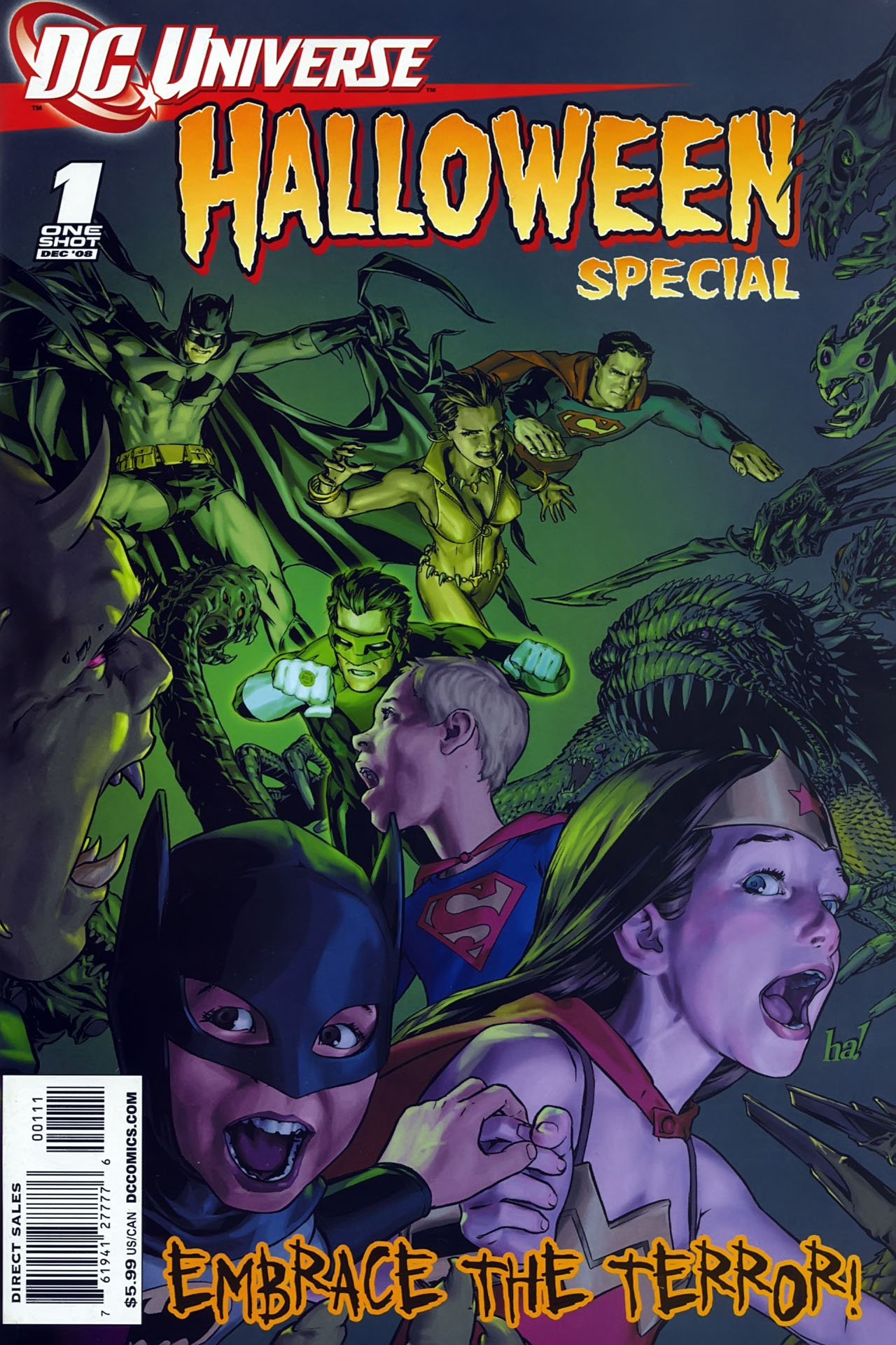Read online DCU Halloween Special (2008) comic -  Issue # Full - 1
