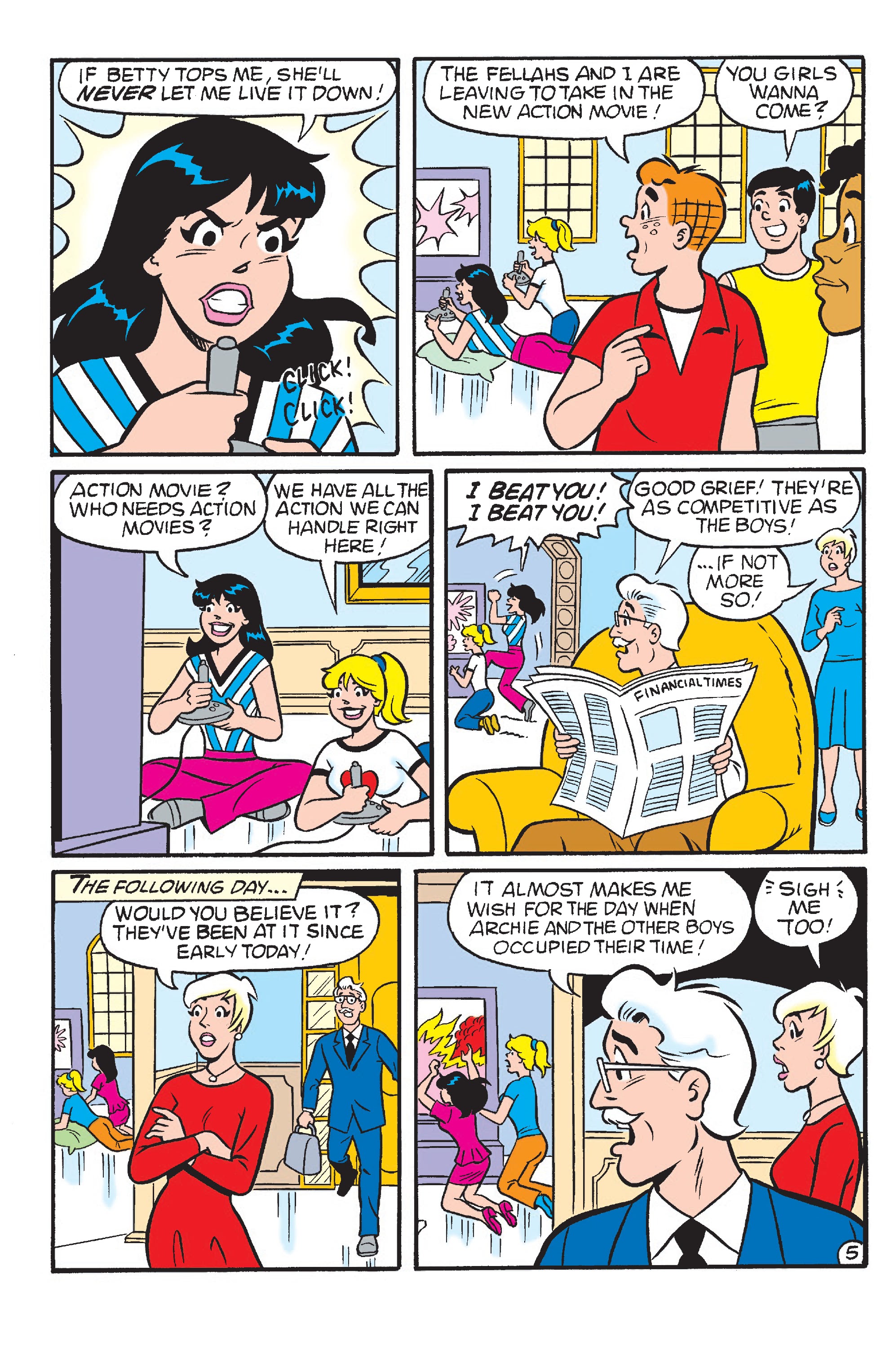 Read online Betty & Veronica Best Friends Forever: At Movies comic -  Issue #16 - 12