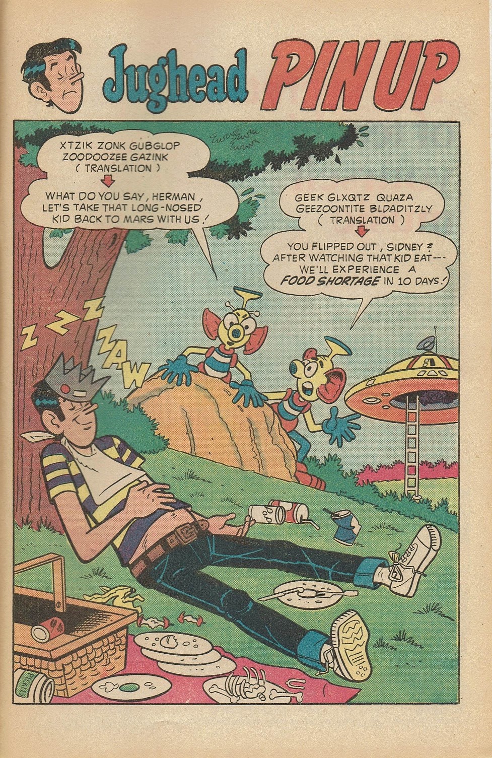 Read online Jughead's Jokes comic -  Issue #47 - 33