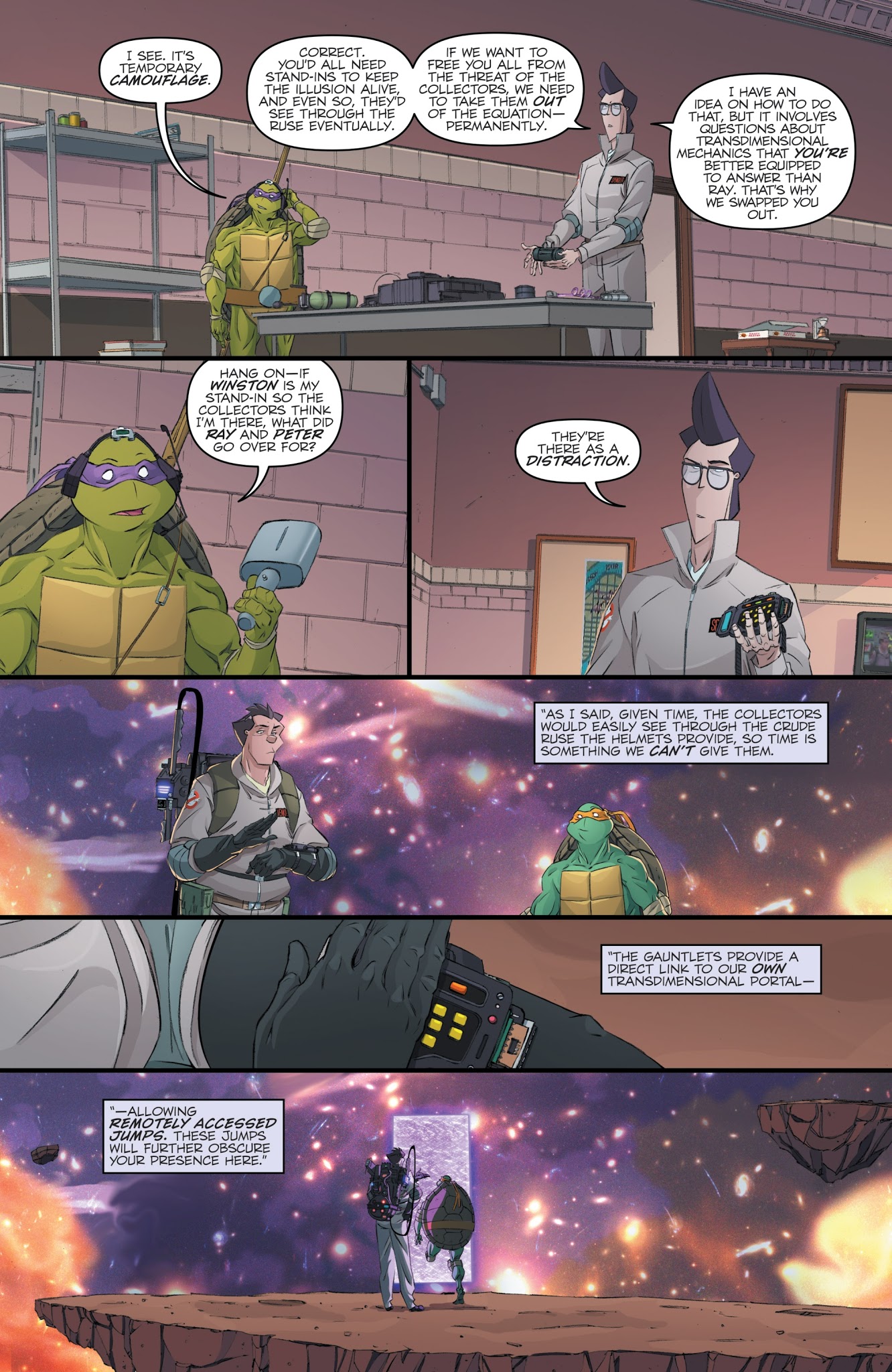 Read online Teenage Mutant Ninja Turtles/Ghostbusters 2 comic -  Issue #1 - 22